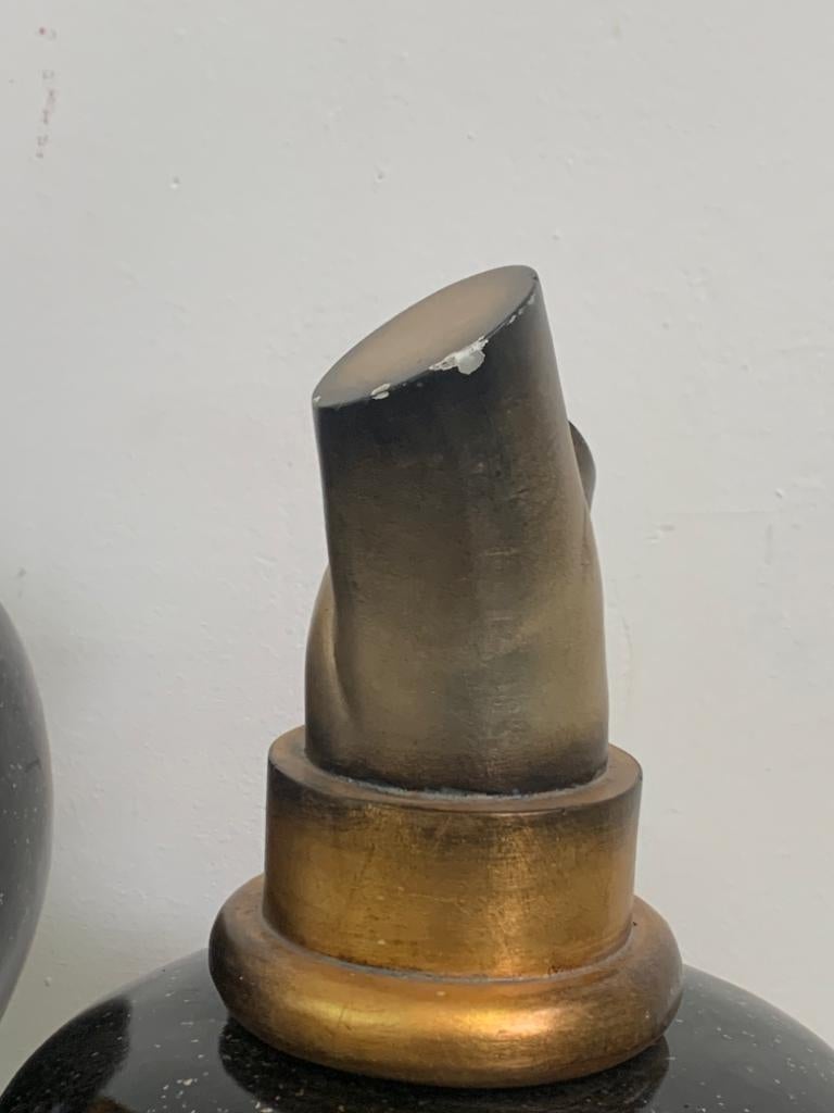 Late 20th Century Decorated Vases from Lam Lee Group, 1980s, Set of 2 For Sale