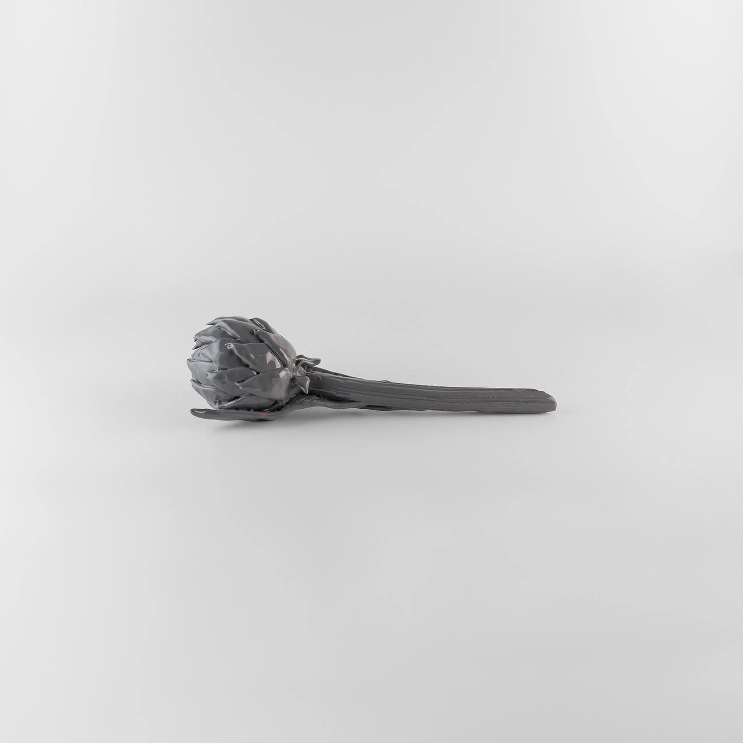 Decoration artichoke ceramic. Centerpiece. Nature. Handmade in Italy. 5 pieces In New Condition For Sale In San Miniato PI, IT