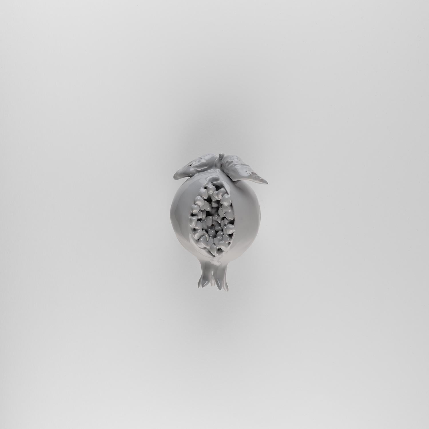 Decoration GRANADE5'' ceramic.Centerpiece.Sculpture. Handmade in Italy. 5 pieces For Sale 6