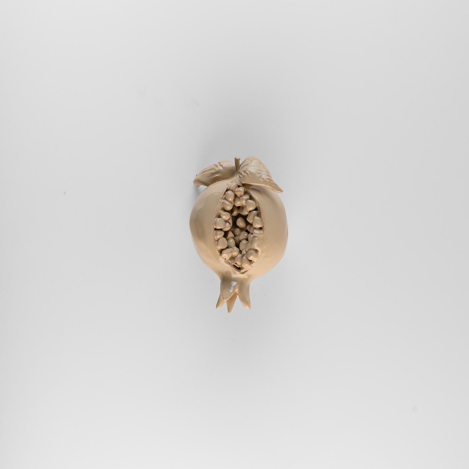 Decoration GRANADE5'' ceramic.Centerpiece.Sculpture. Handmade in Italy. 5 pieces For Sale 1