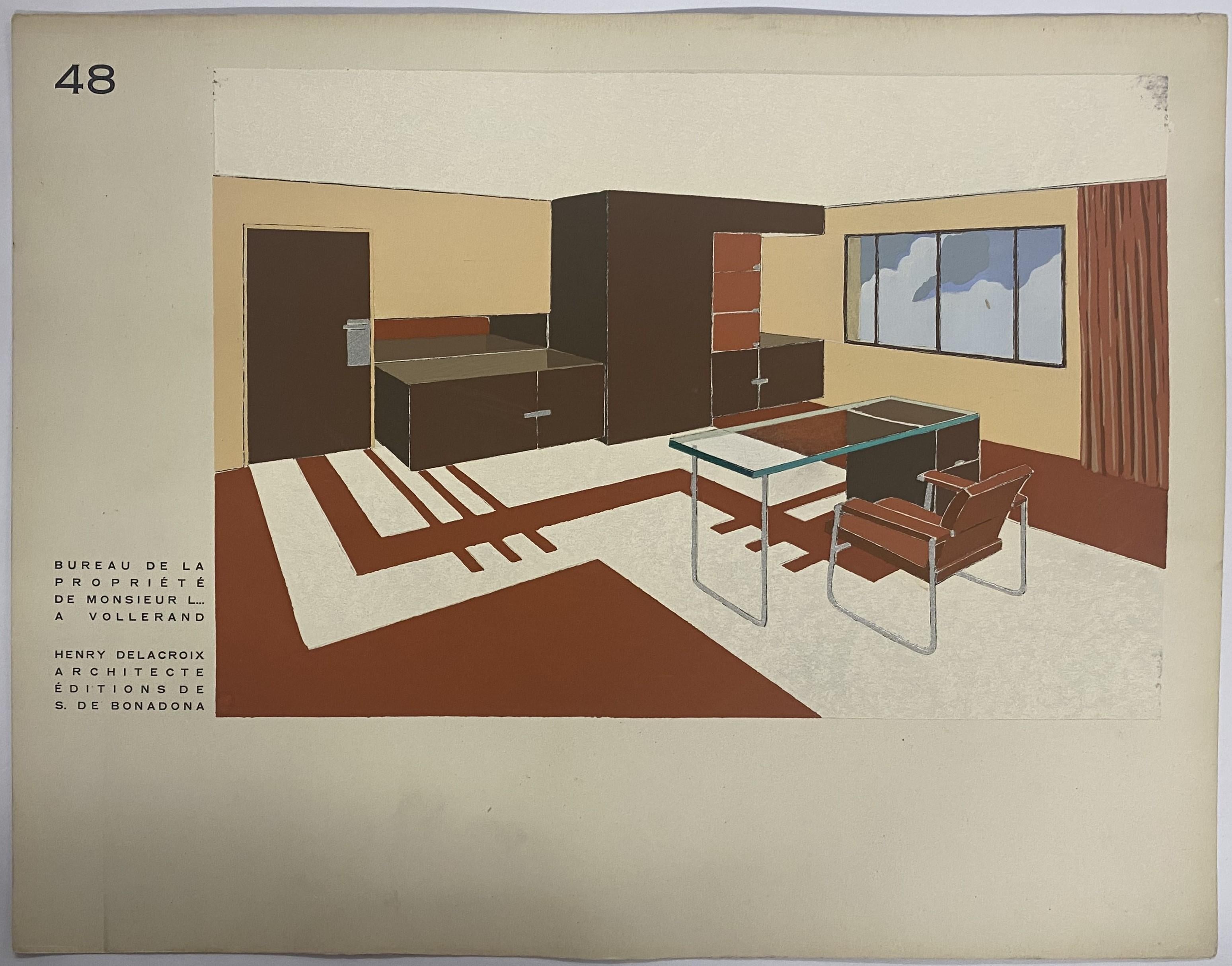 Décoration moderne dans l'interieur (livre) en vente 11
