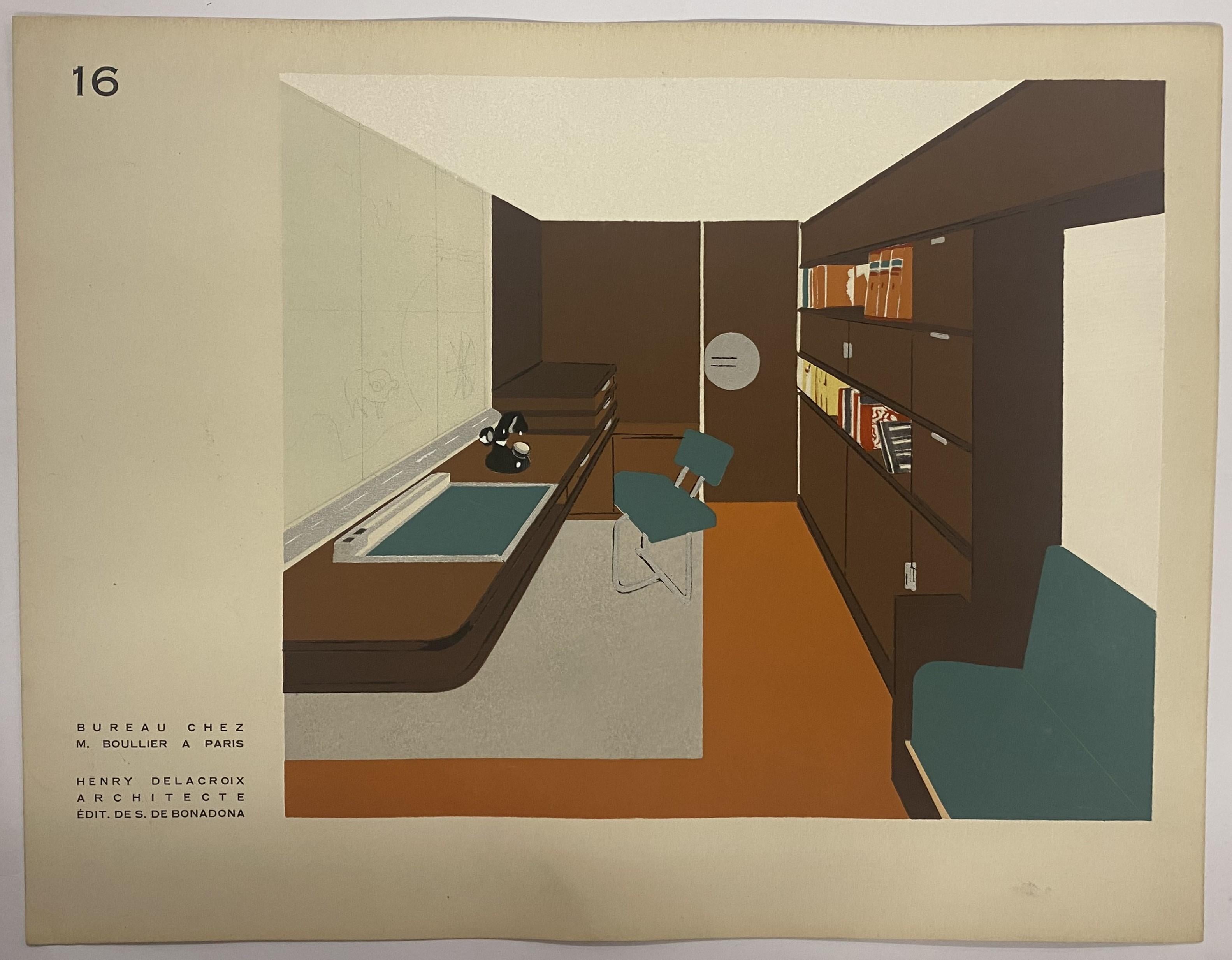 Décoration moderne dans l'interieur (livre) en vente 4