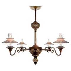 Decorative 4 Light Oil Lamp