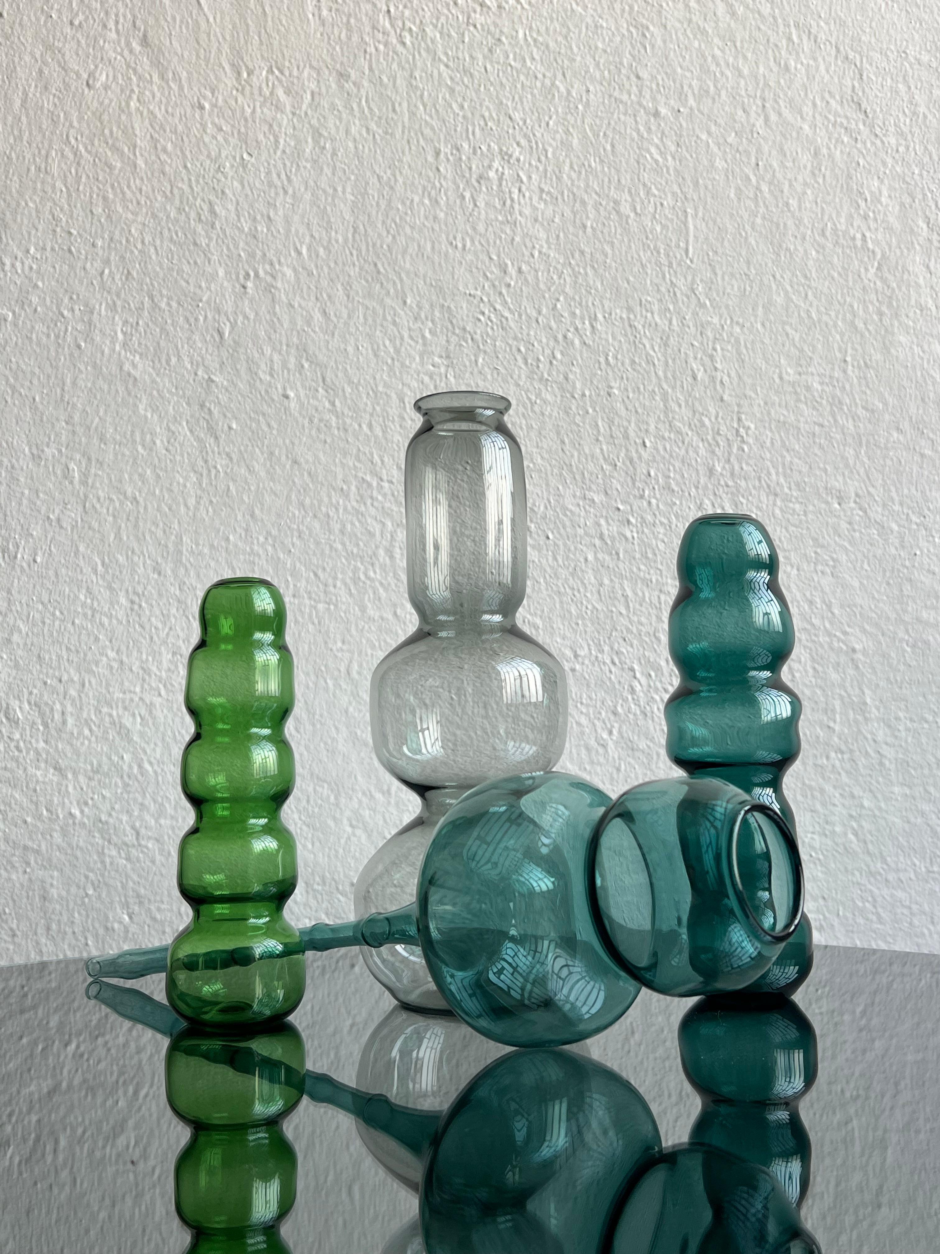 Accessorio decorativo  Vaso unico in vetro artistico di Murano soffiato a mano 