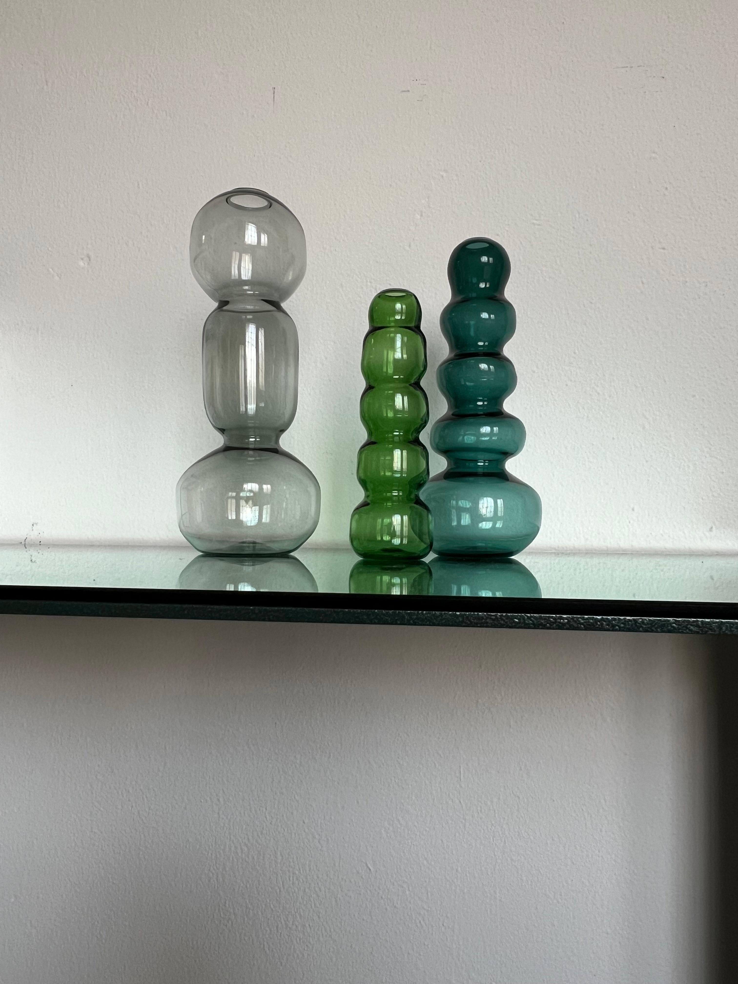 Accessorio decorativo  Vaso unico in vetro artistico di Murano soffiato a mano 