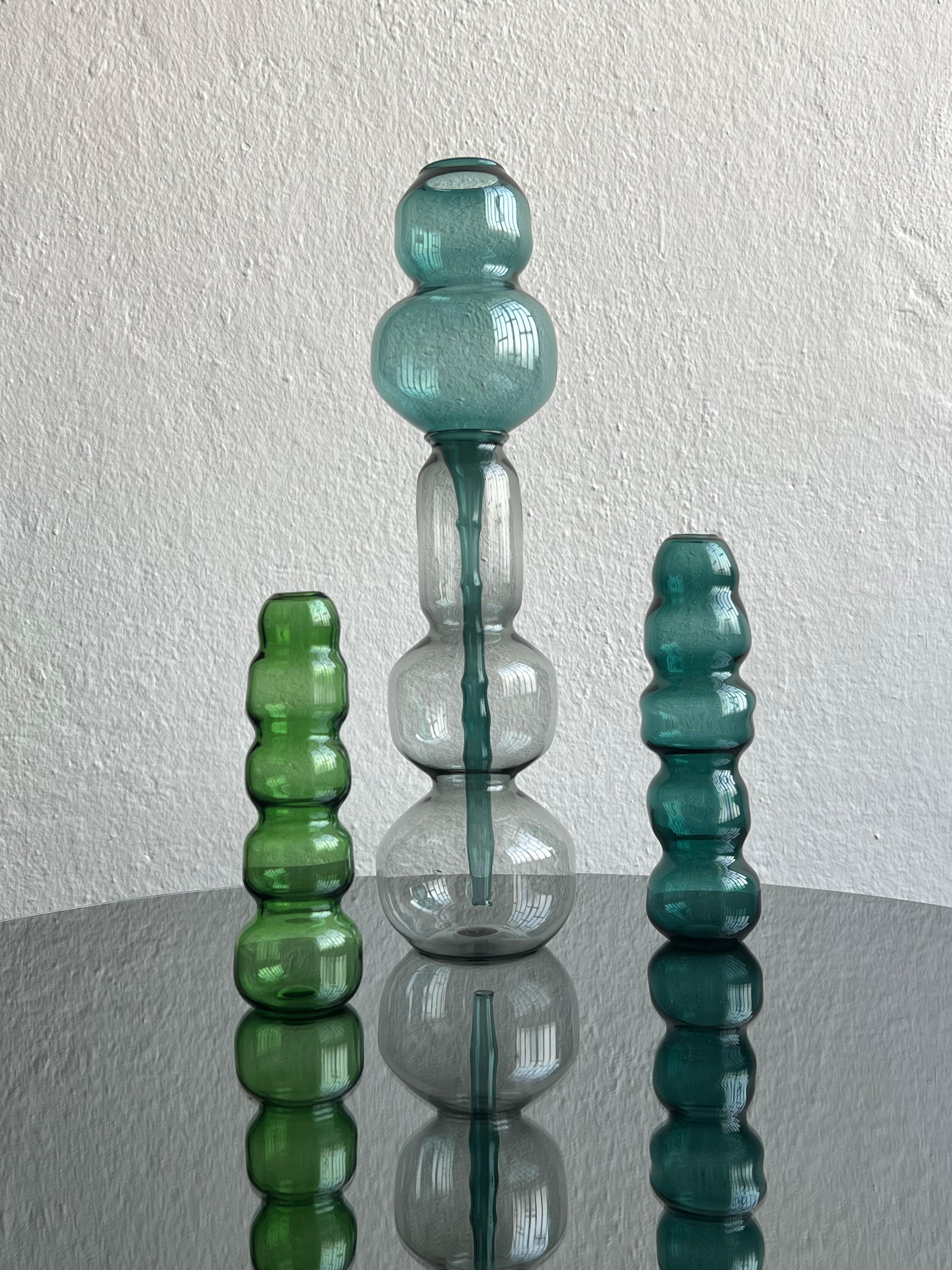 Vetro Accessorio decorativo  Vaso unico in vetro artistico di Murano soffiato a mano 