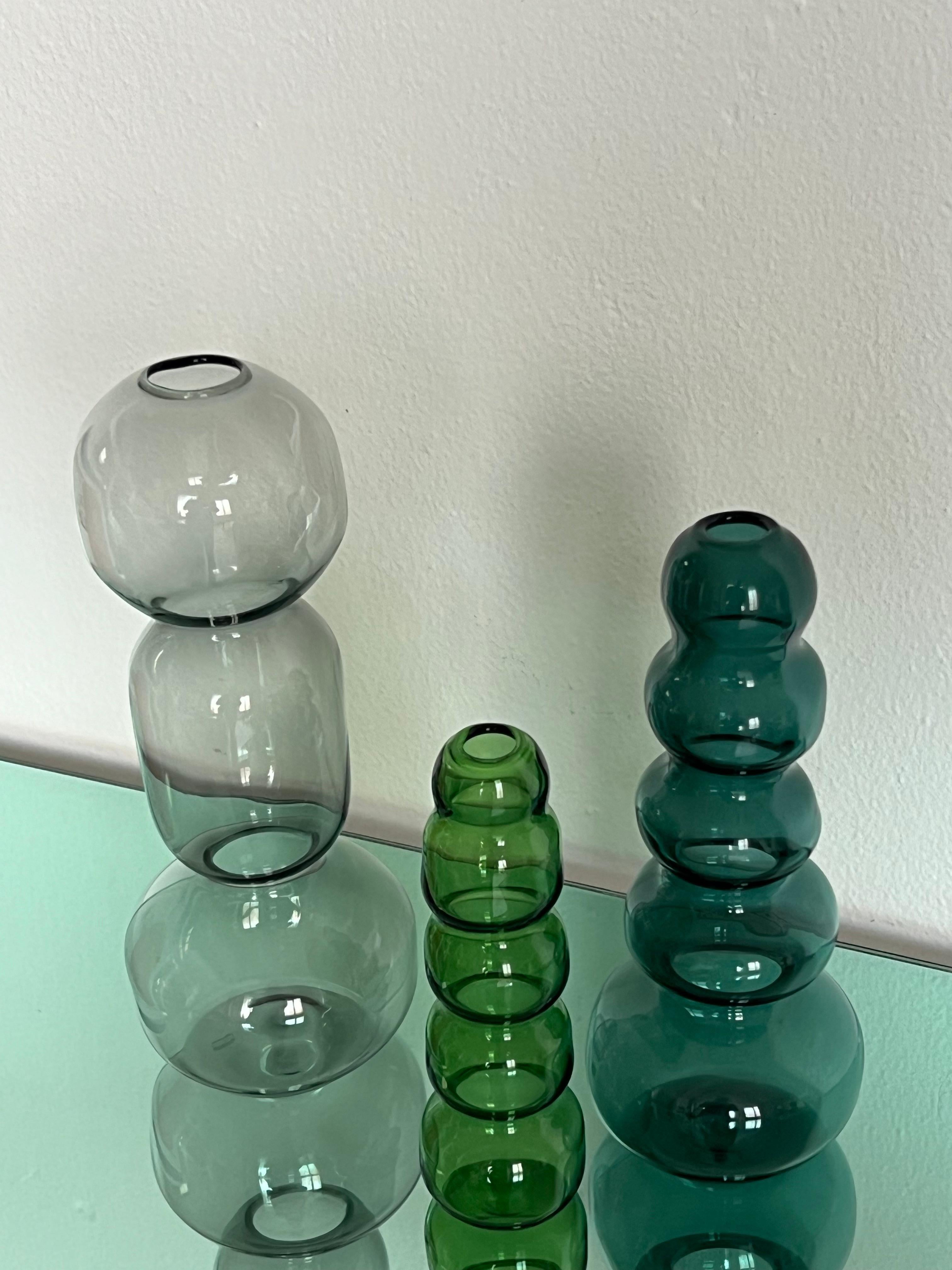 Accessorio decorativo  Vaso unico in vetro artistico di Murano soffiato a mano 