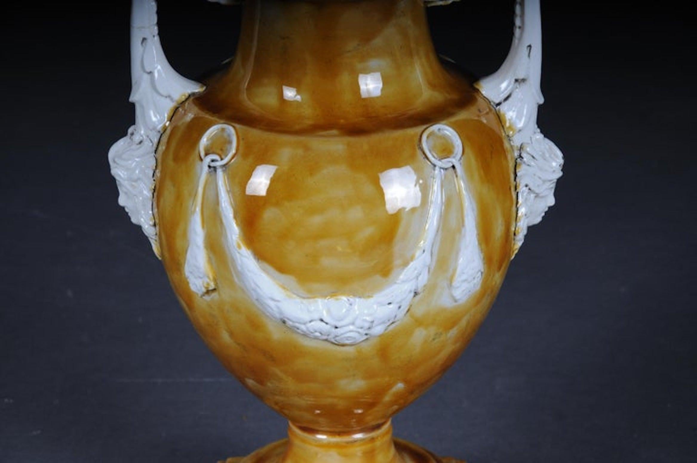 Decorative Amphora Vase Italy Classicism For Sale 1
