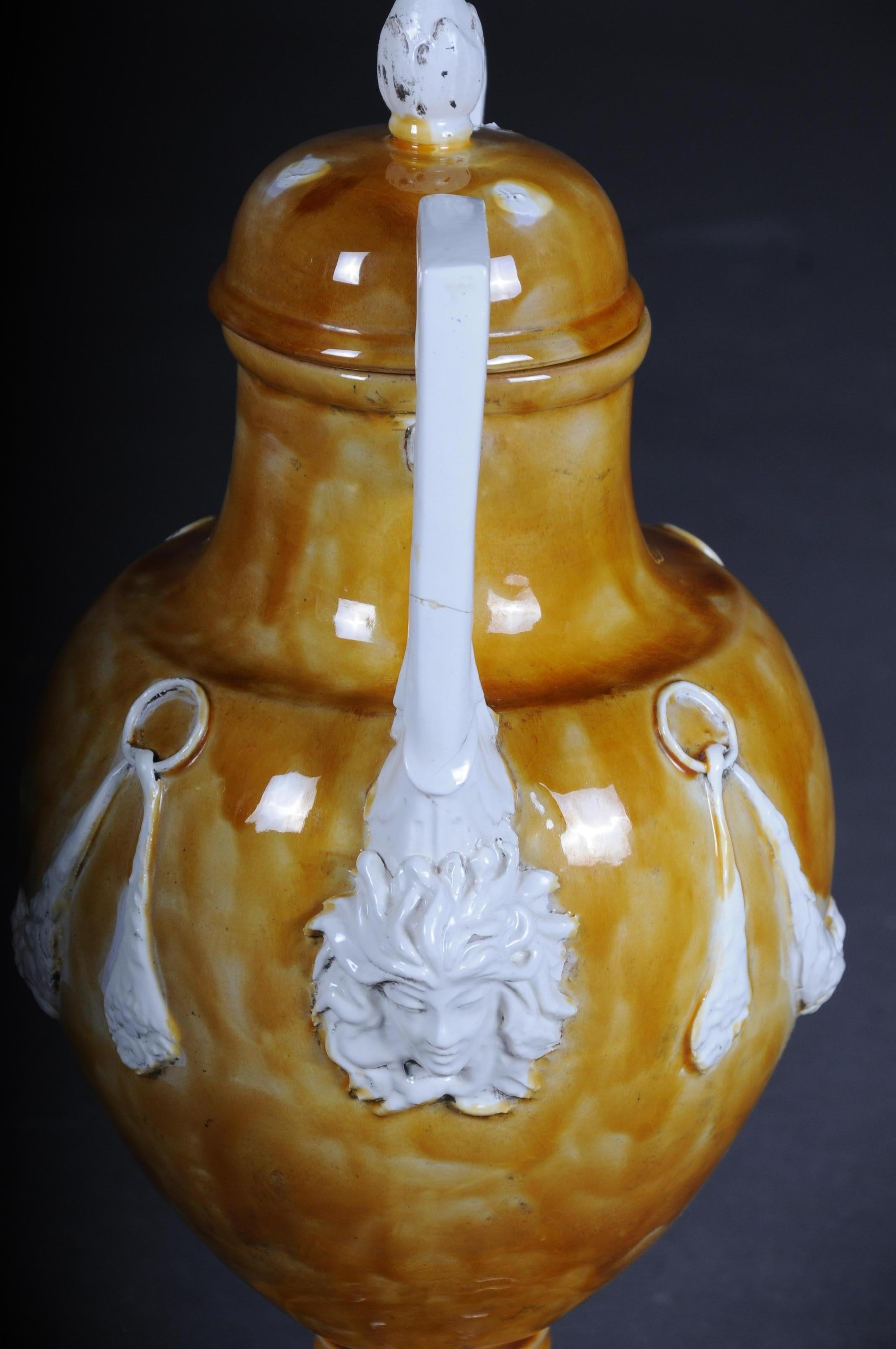 Decorative Amphora Vase Italy Classicism For Sale 3