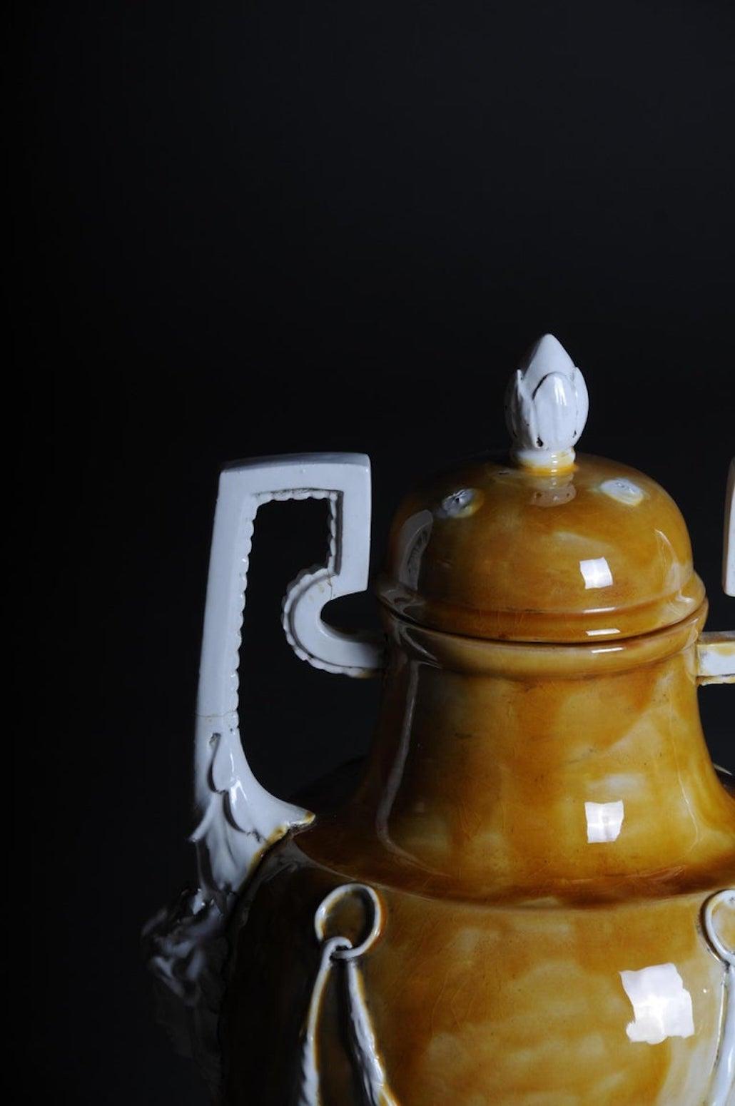 Decorative Amphora Vase Italy Classicism For Sale 3