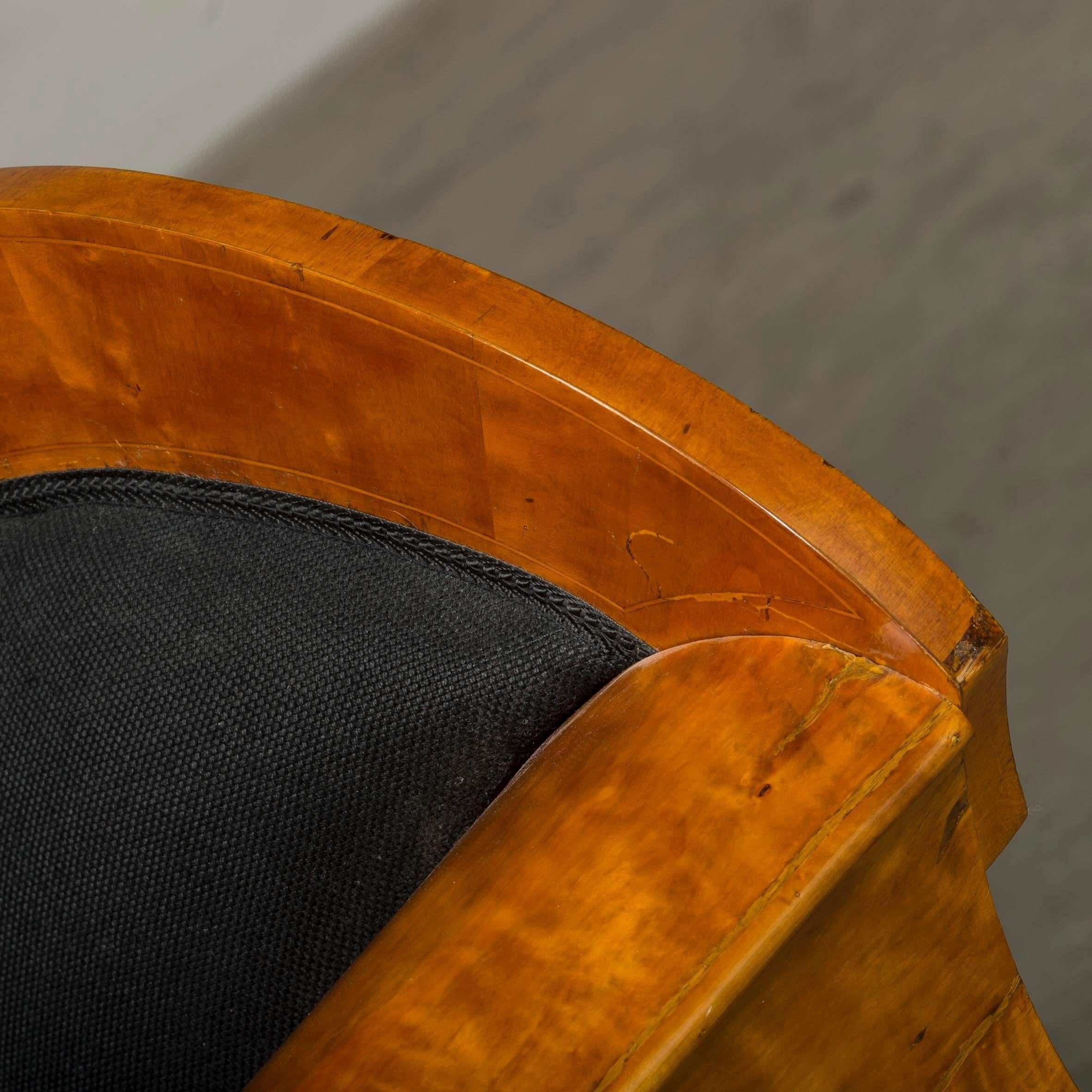 Canapé Biedermeier décoratif et architectural en vente 2