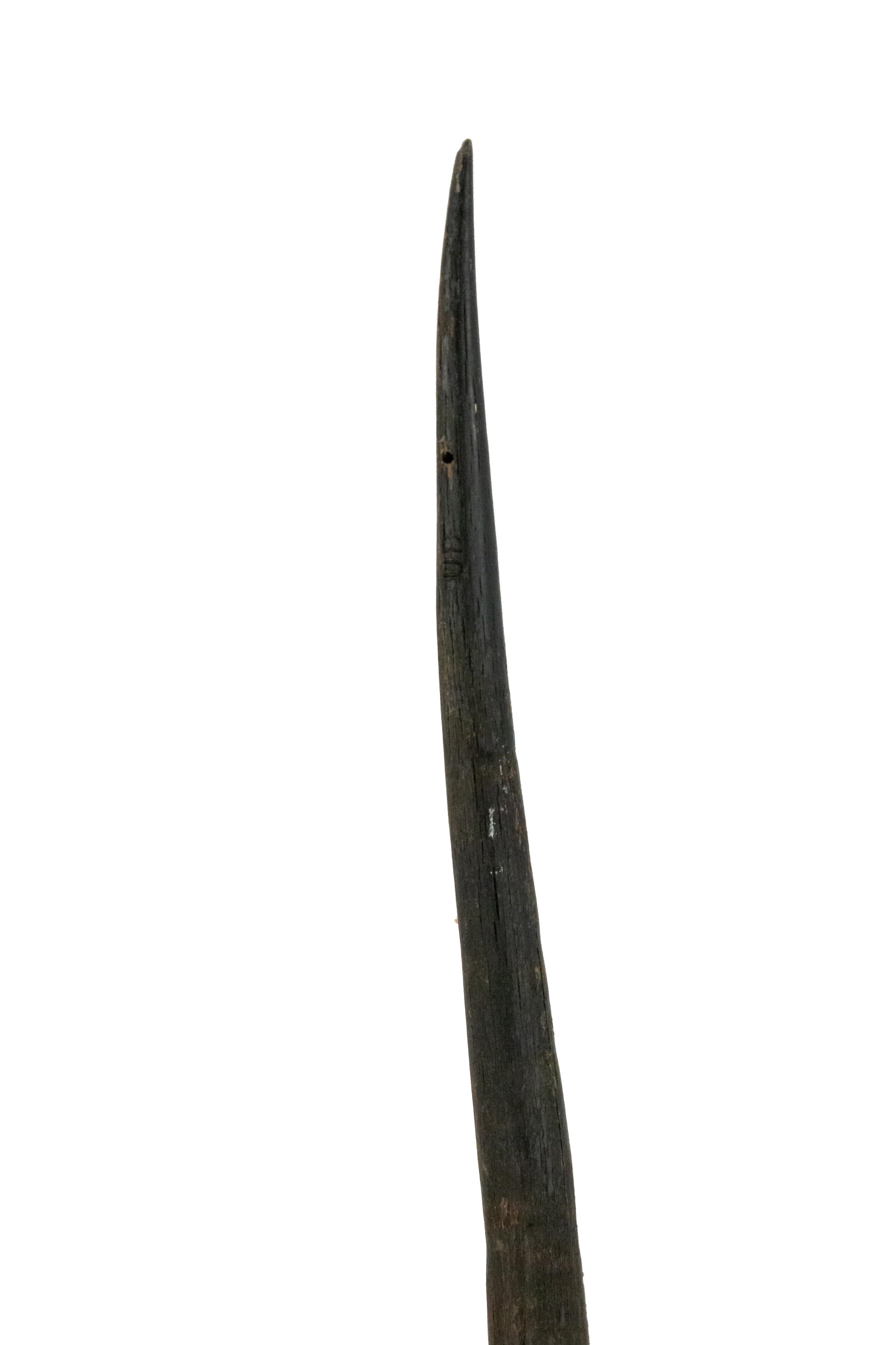 Dekorative Antilopenhorn-Bürste (Stammeskunst) im Angebot
