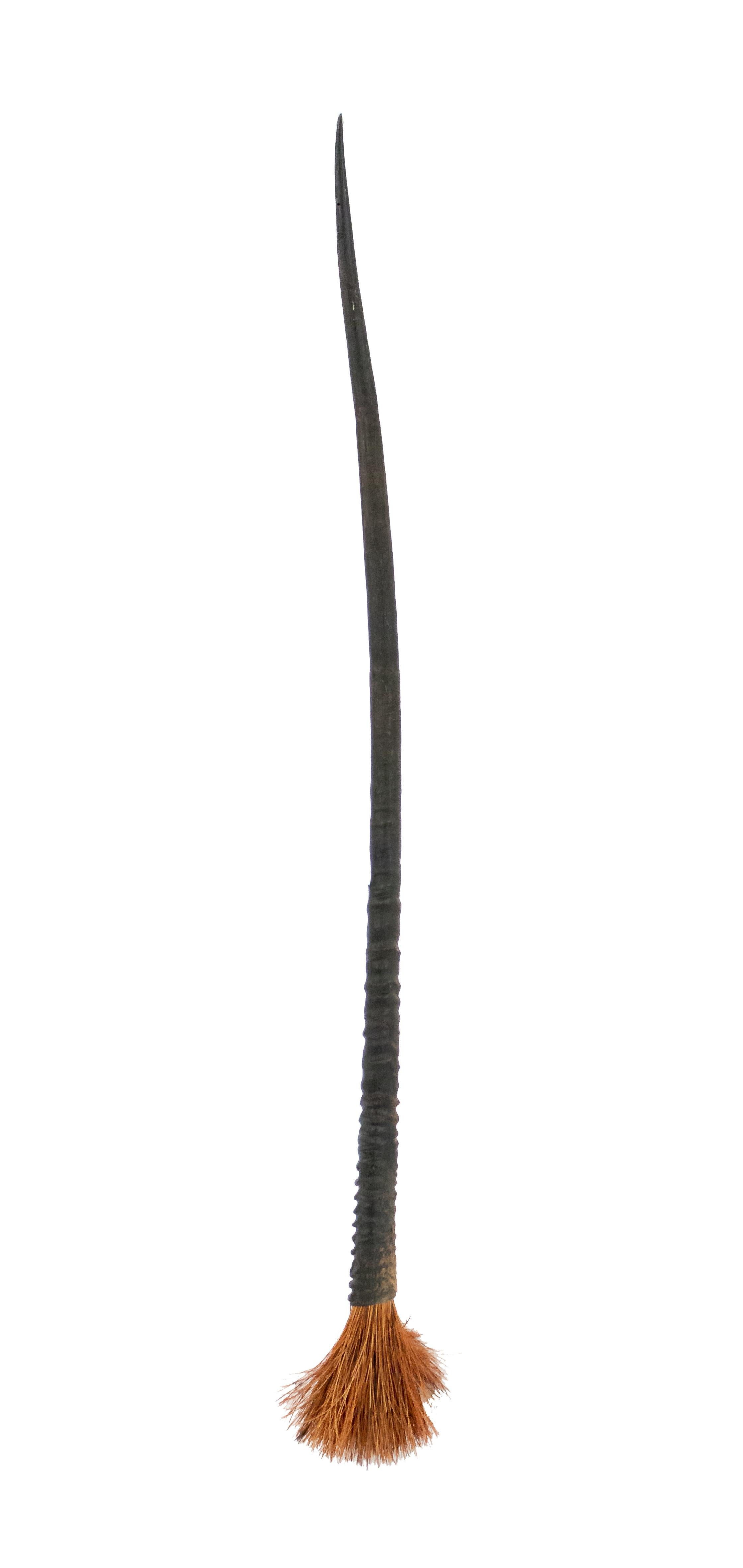 Dekorative Antilopenhorn-Bürste im Zustand „Gut“ im Angebot in New York, NY