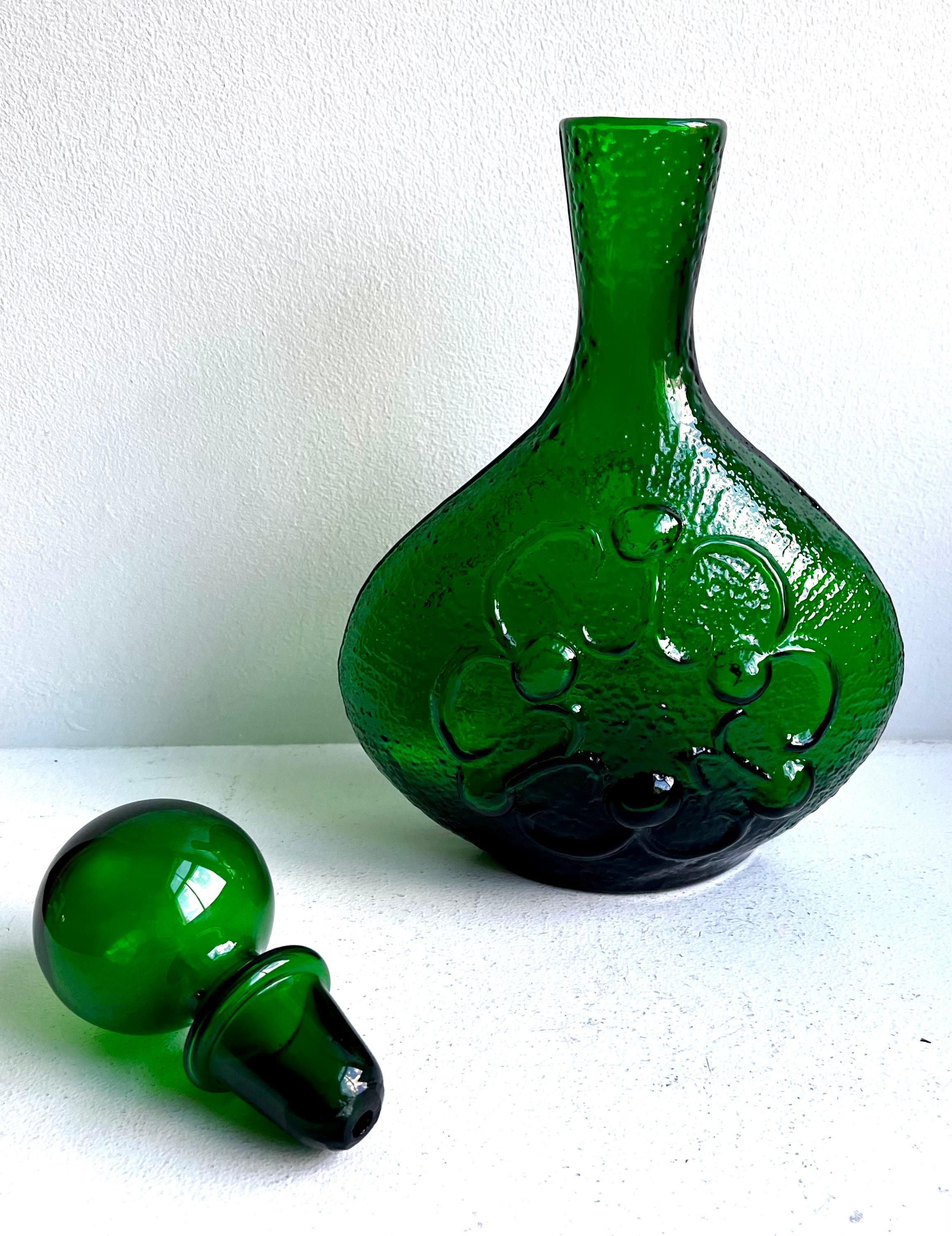 Verre Carafe décorative en verre d'art 