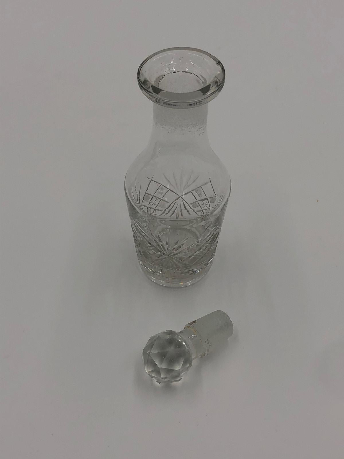 Set di ampolle decorative da 6 bottiglie del 1880 ca. in vendita 1