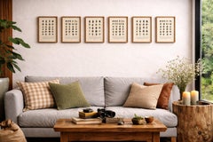 Dekorative antike Käferdrucke, lebendige Chromolithographie, Satz von 8, Calwer 1893