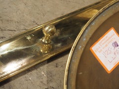 Decorative Antique Brass Kitchen Wall Hanging from Languedoc, France, C. 1910