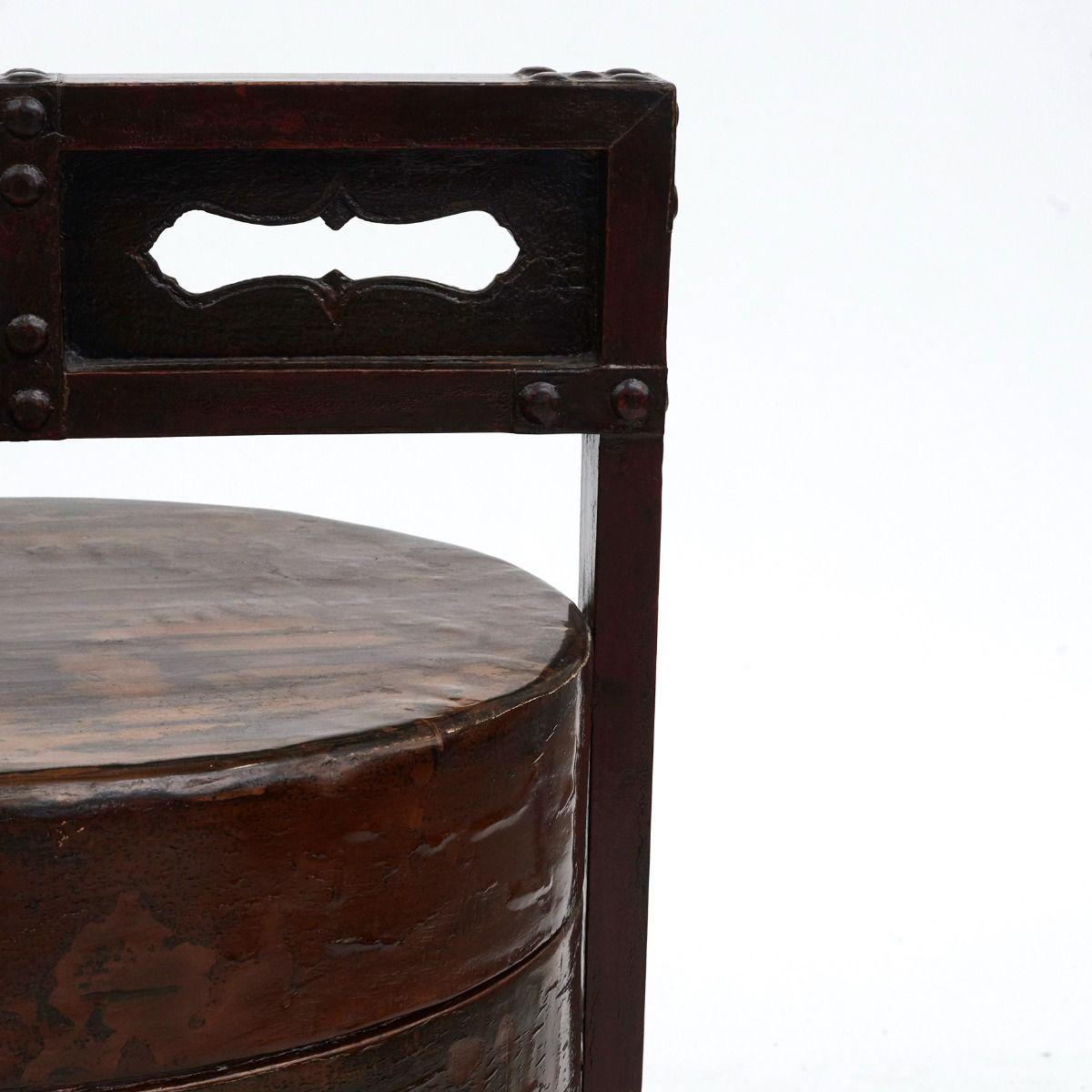 Caja apilable decorativa china antigua, provincia de Shanxi en venta 4