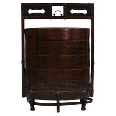 Decorative Antique Chinese Stacking Box, Shanxi Province