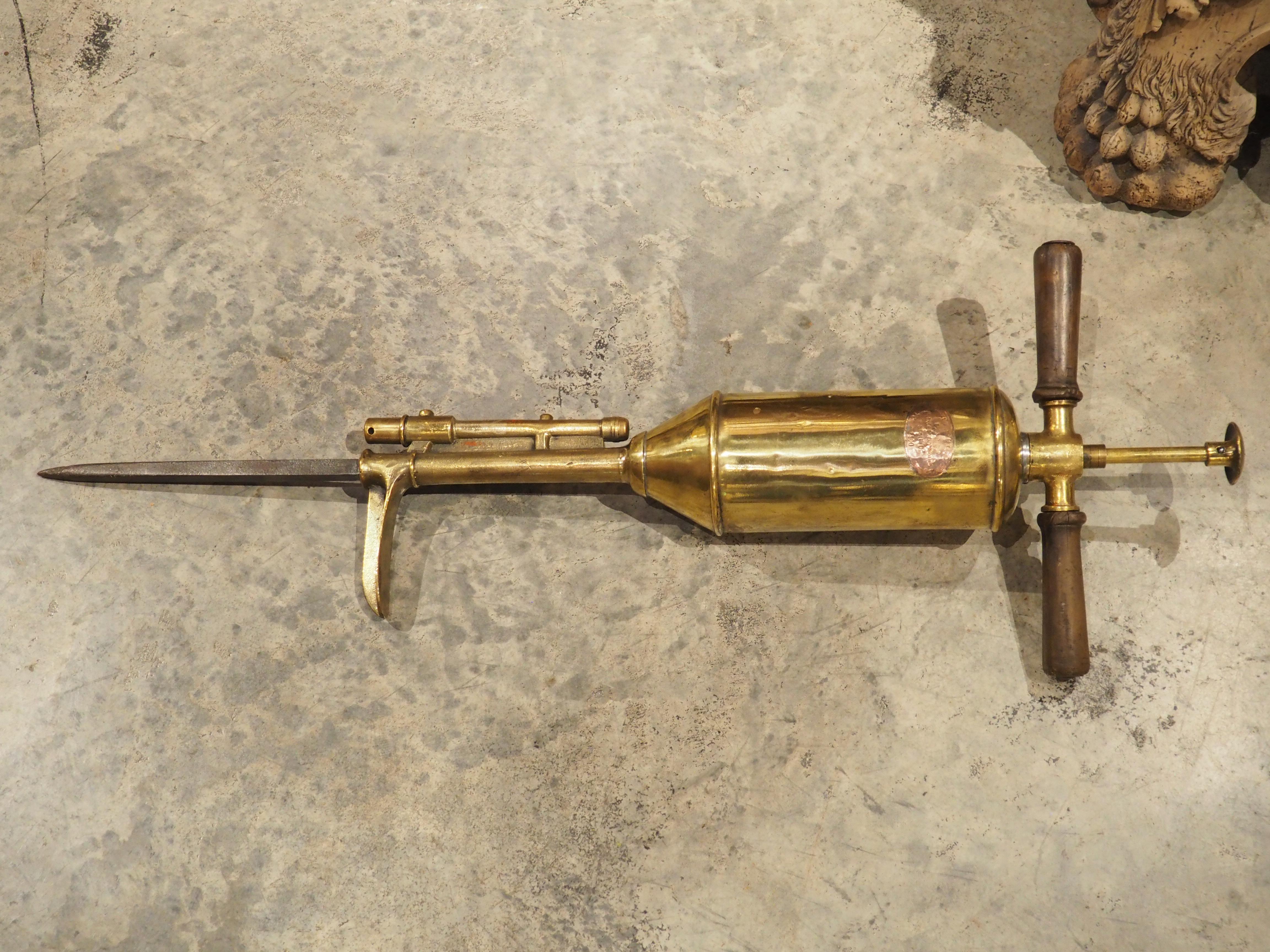 Injecteur de vigne décoratif Antique French by Vermorel, Circa 1880 en vente 5