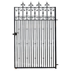18th Century Georgian Wrought Iron Side Gate