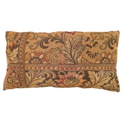 Dekoratives antikes Jacquard-Wandteppich mit floralen Elementen 