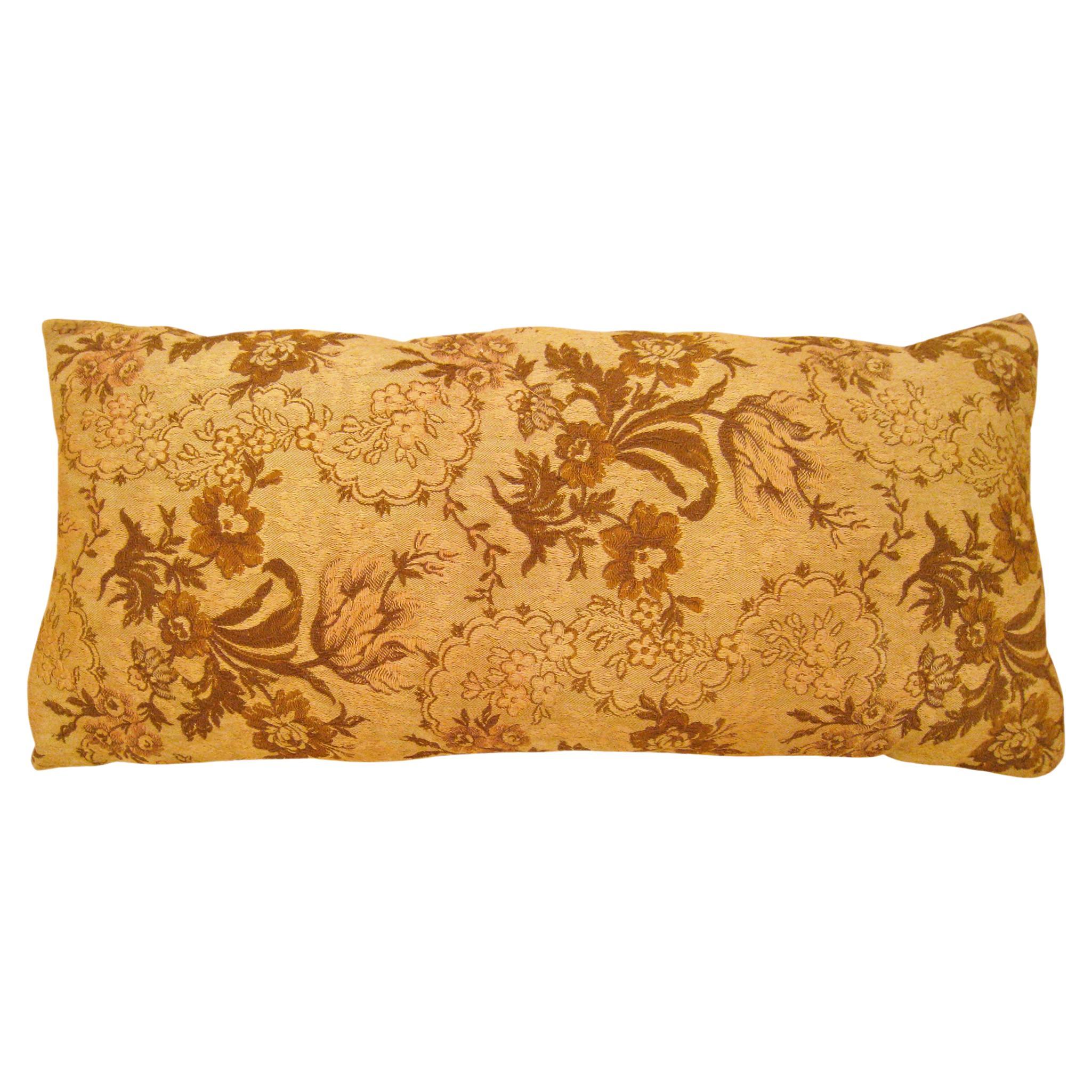 Dekoratives antikes Jacquard-Wandteppich mit floralen Elementen