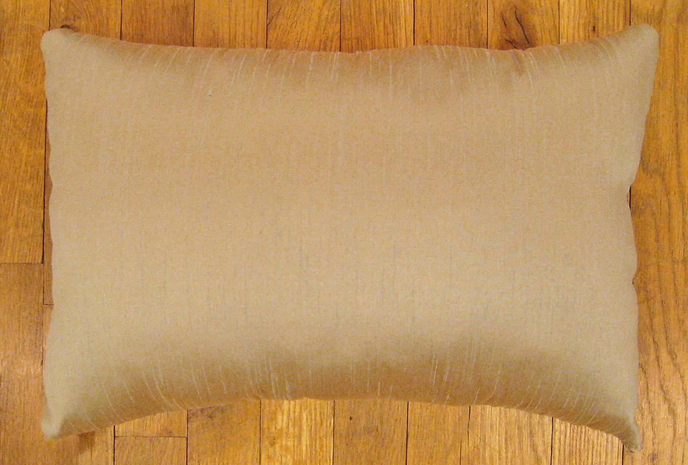 Inizio XX secolo Cuscino decorativo antico in arazzo jacquard con astrazioni geometriche a tutto campo in vendita
