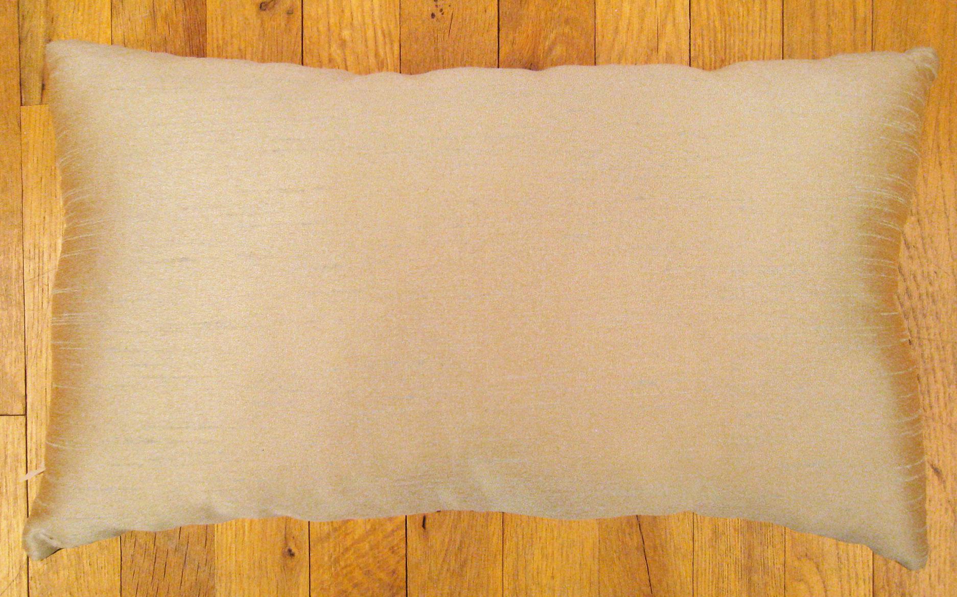 Début du 20ème siècle Coussin décoratif ancien en tapisserie jacquard décorative avec arbres sur toute sa surface en vente