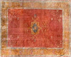 Antique Oushak Carpet, Most decorative