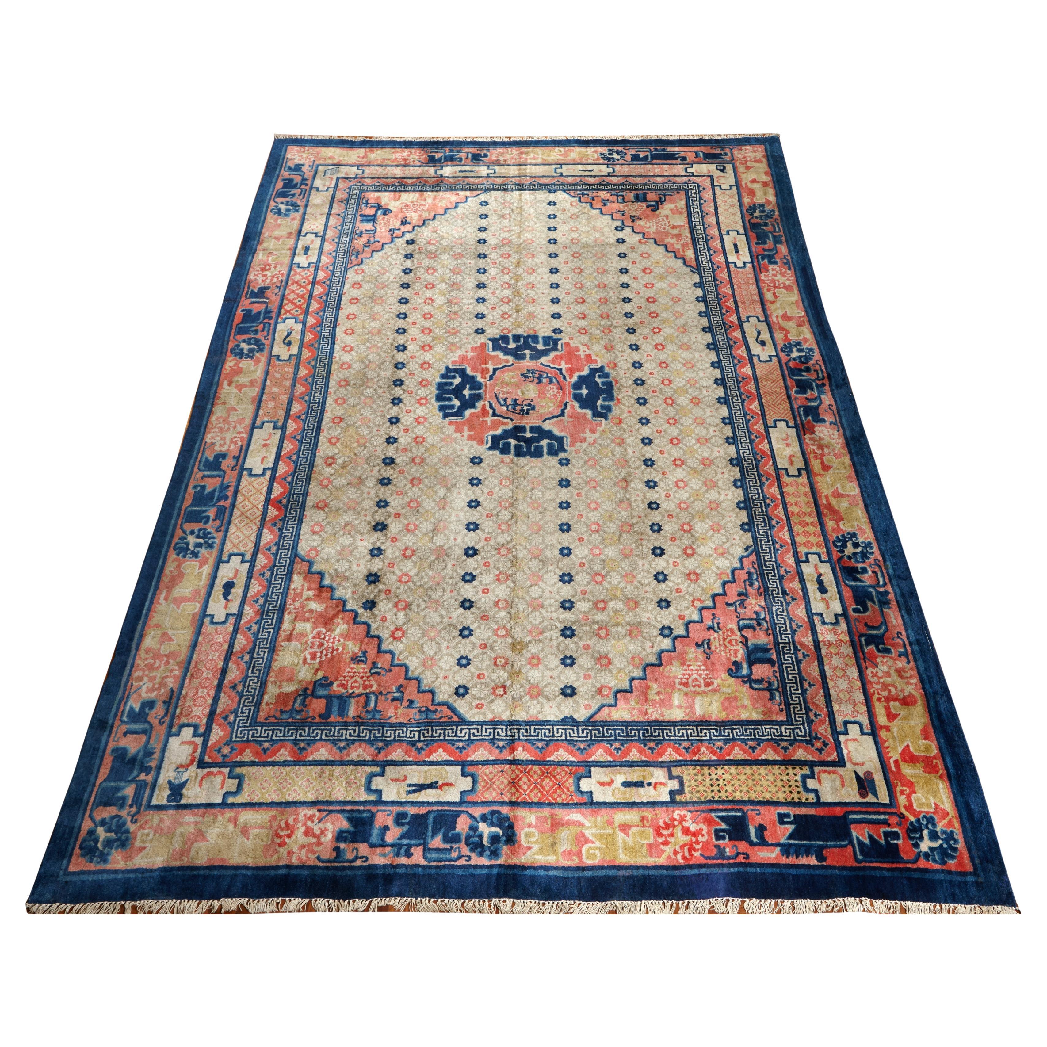 Decorative Antique Peking Carpet