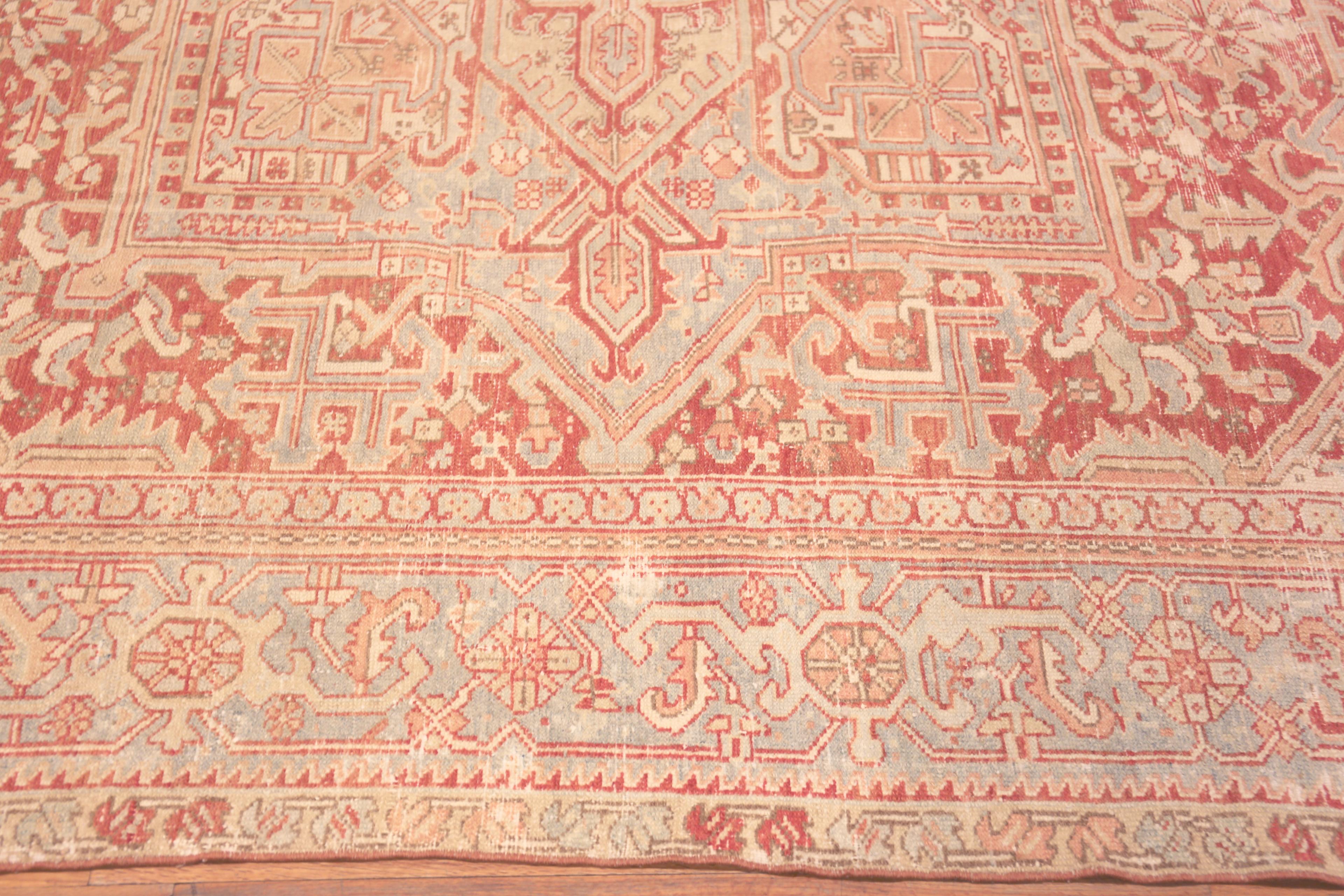 Decorative Antique Persian Heriz Rug, Country of origin: Persian Rugs, Circa date: 1940’s 