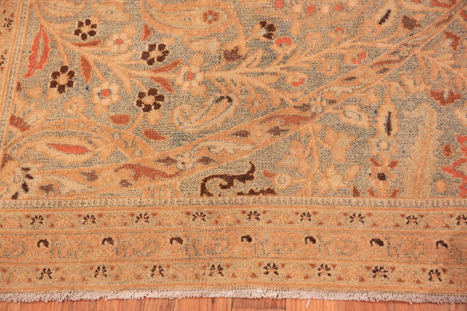 Hand-Knotted Antique Persian Khorassan Runner. 3 ft 10 in x 14 ft 6 in For Sale