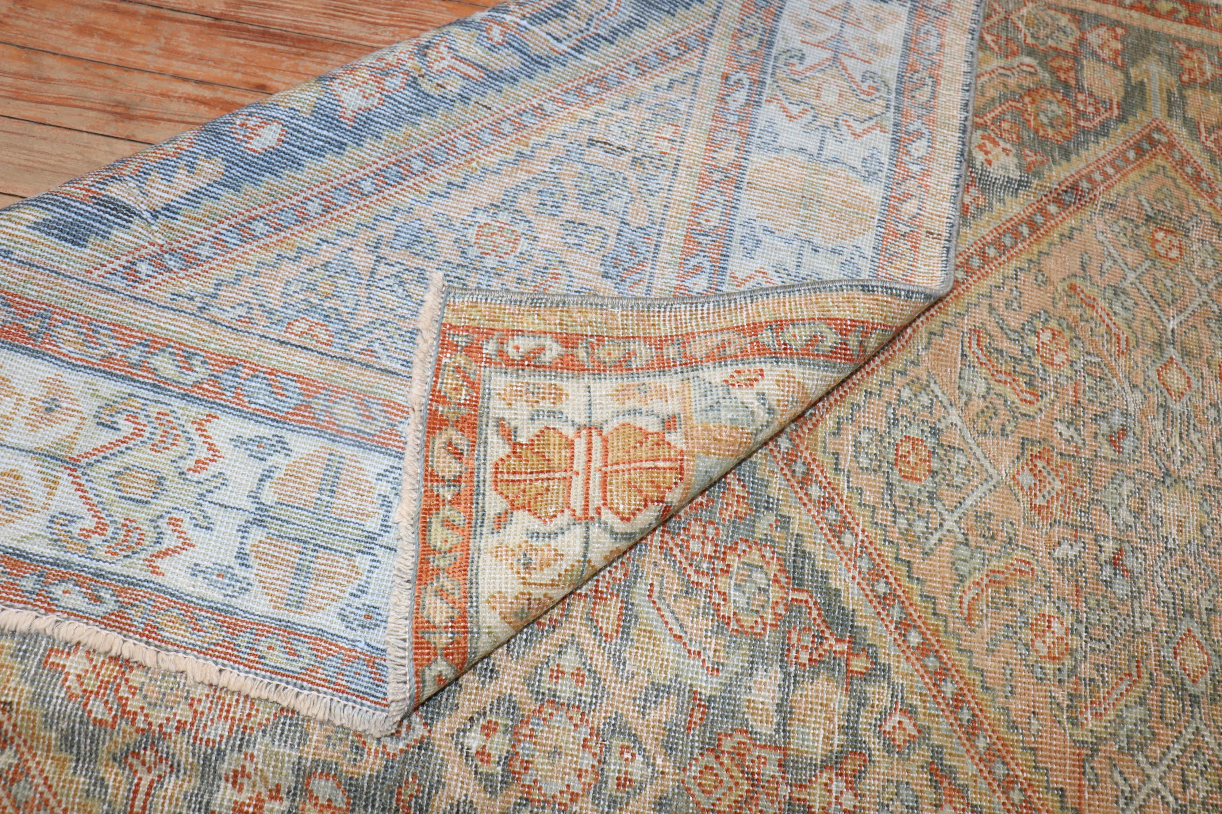 Dekorativer antiker persischer Mahal-Teppich (Sonstiges) im Angebot