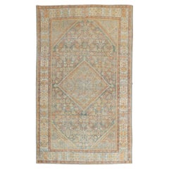 Tapis décoratif persan antique Mahal