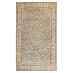 Decorative Antique Persian Mahal Rug