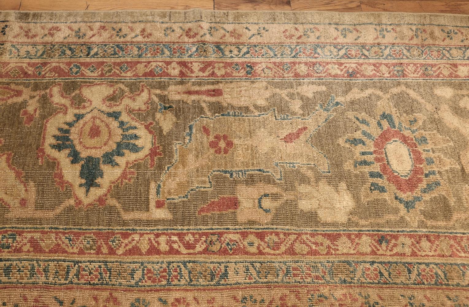 Decorative Antique Persian Sultanabad Rug, Country of Origin: Persia, Circa date: 1900. Size: 13 ft 8 in x 16 ft 2 in (4.17 m x 4.93 m)

