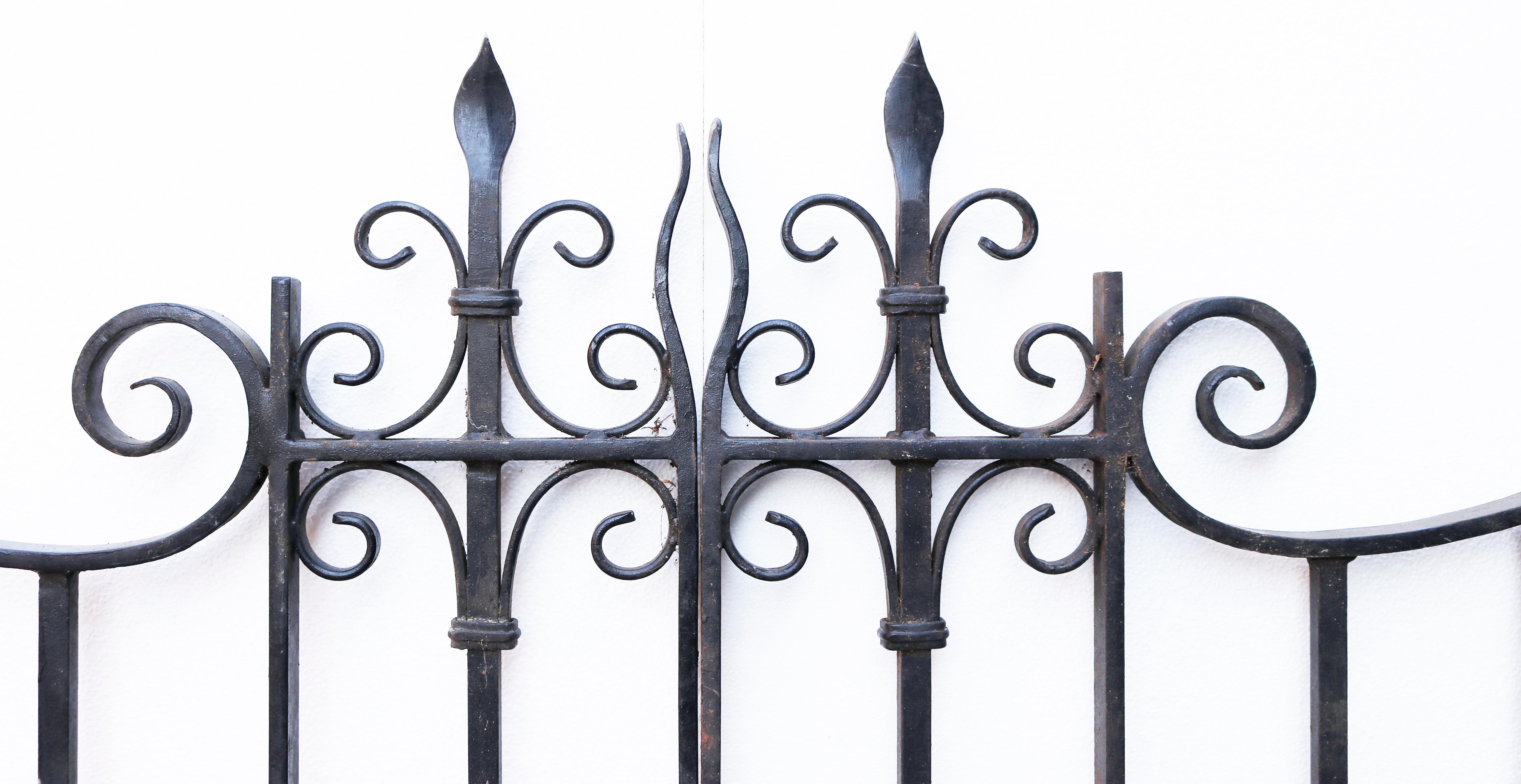 decorative iron gates