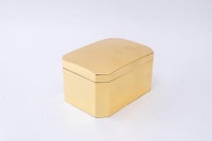 Decorative Art Deco Brass Box around 1920s