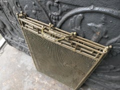 Decorative Art Deco Fireplace Screen, France, 19th/20th Century