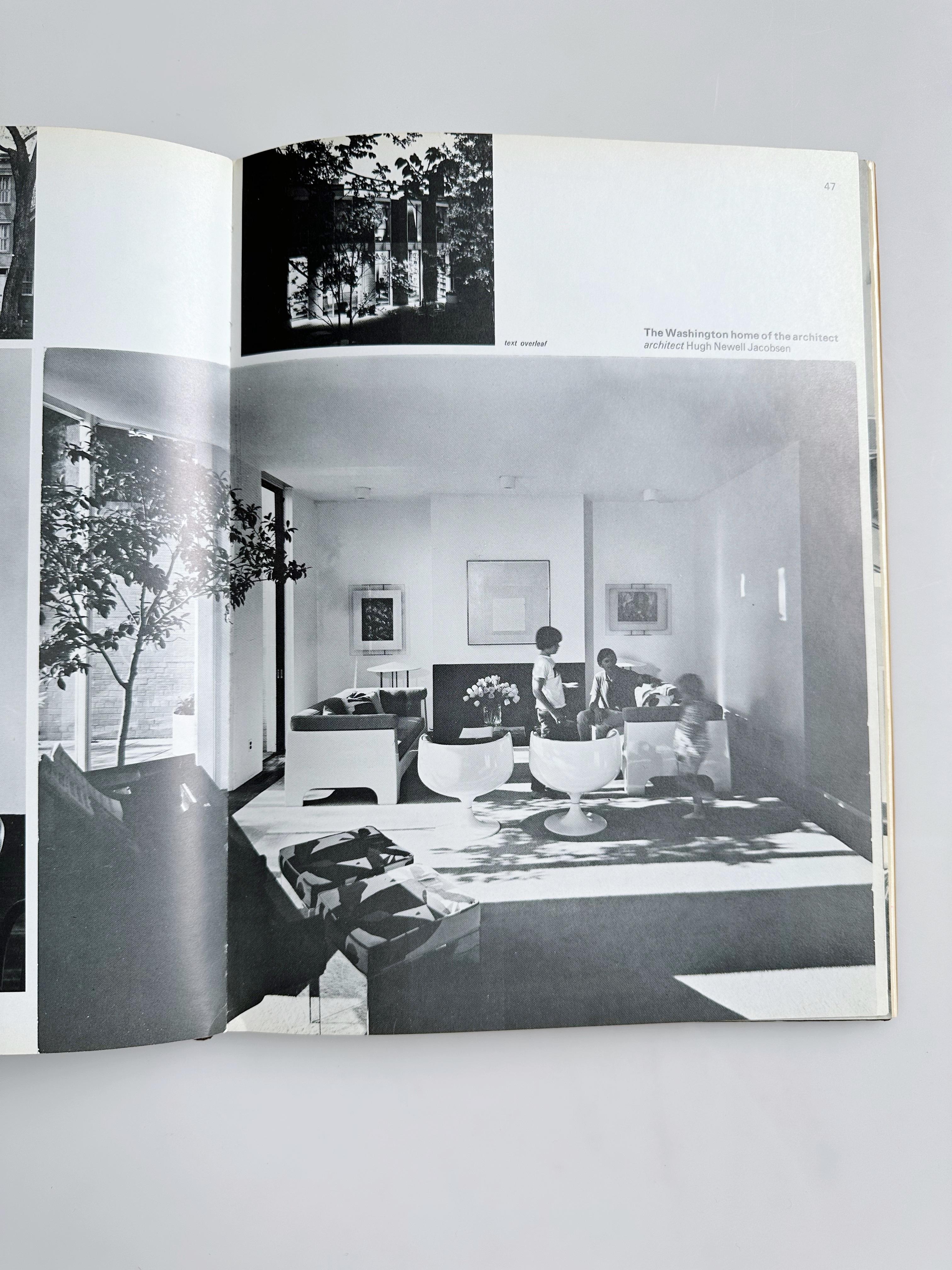 Dekorative Kunst in moderner Inneneinrichtung, 1973-1974 (Papier)