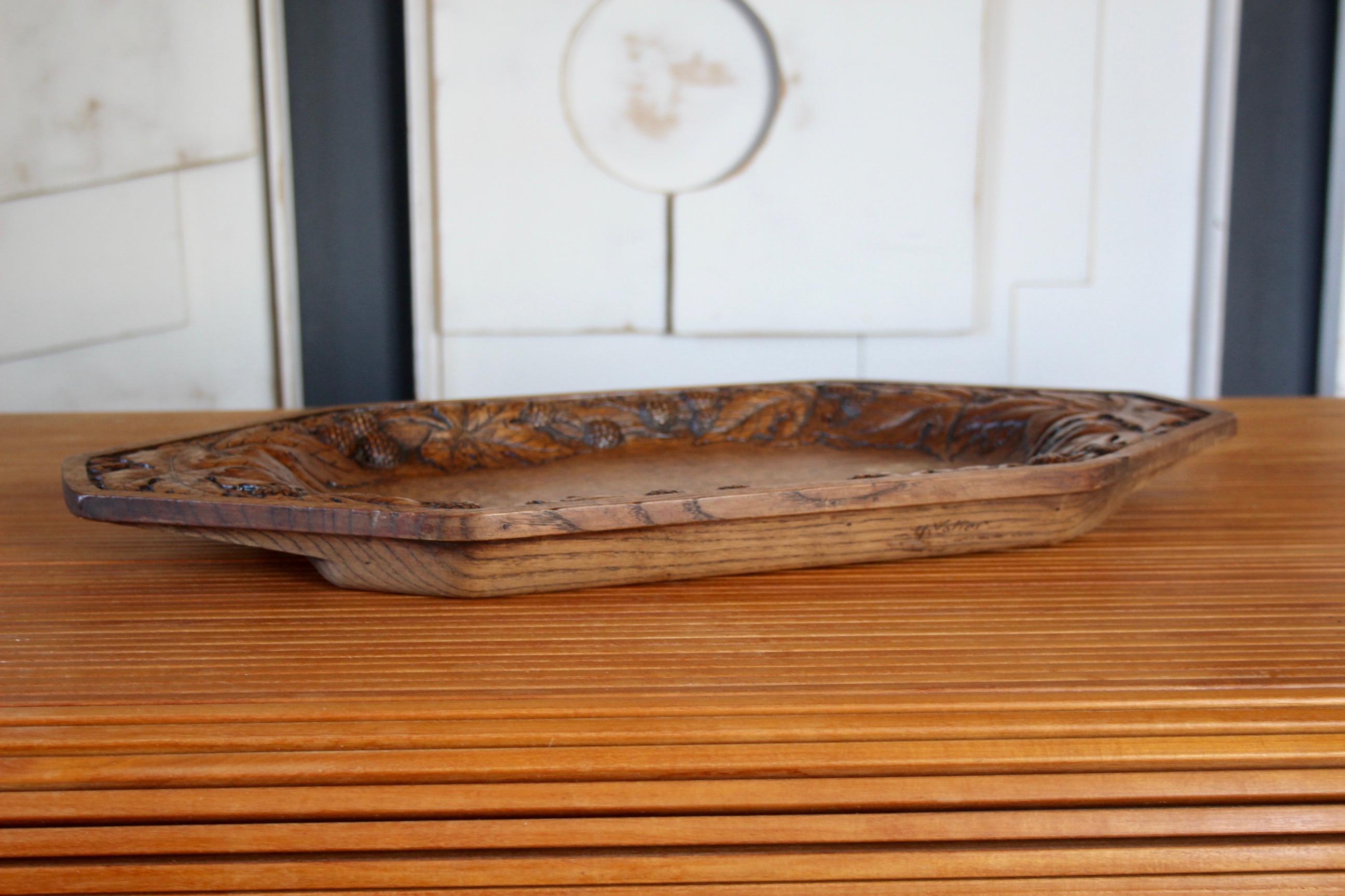 20th Century Decorative art nouveau vide poche For Sale