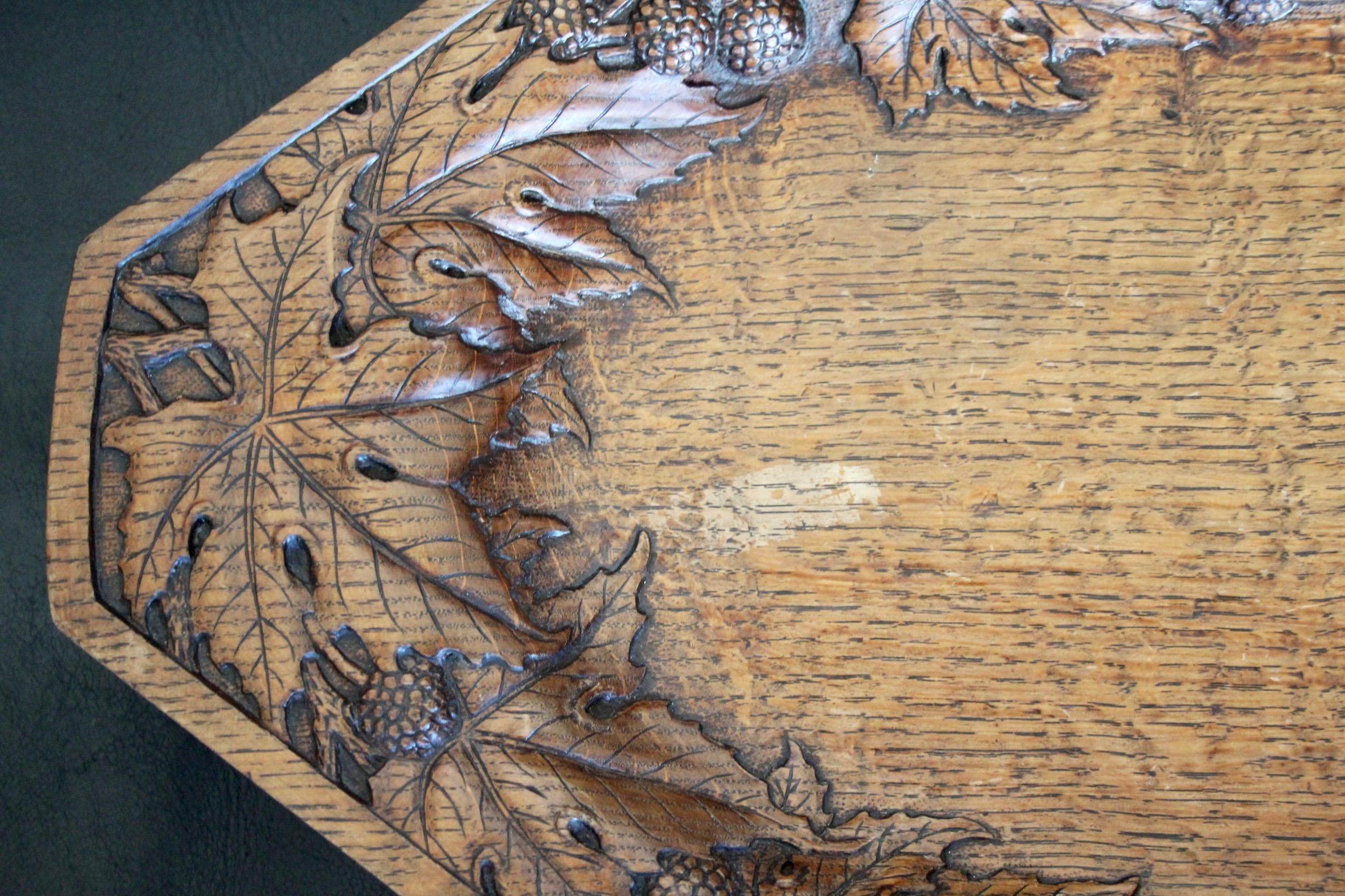 Decorative art nouveau vide poche For Sale 2
