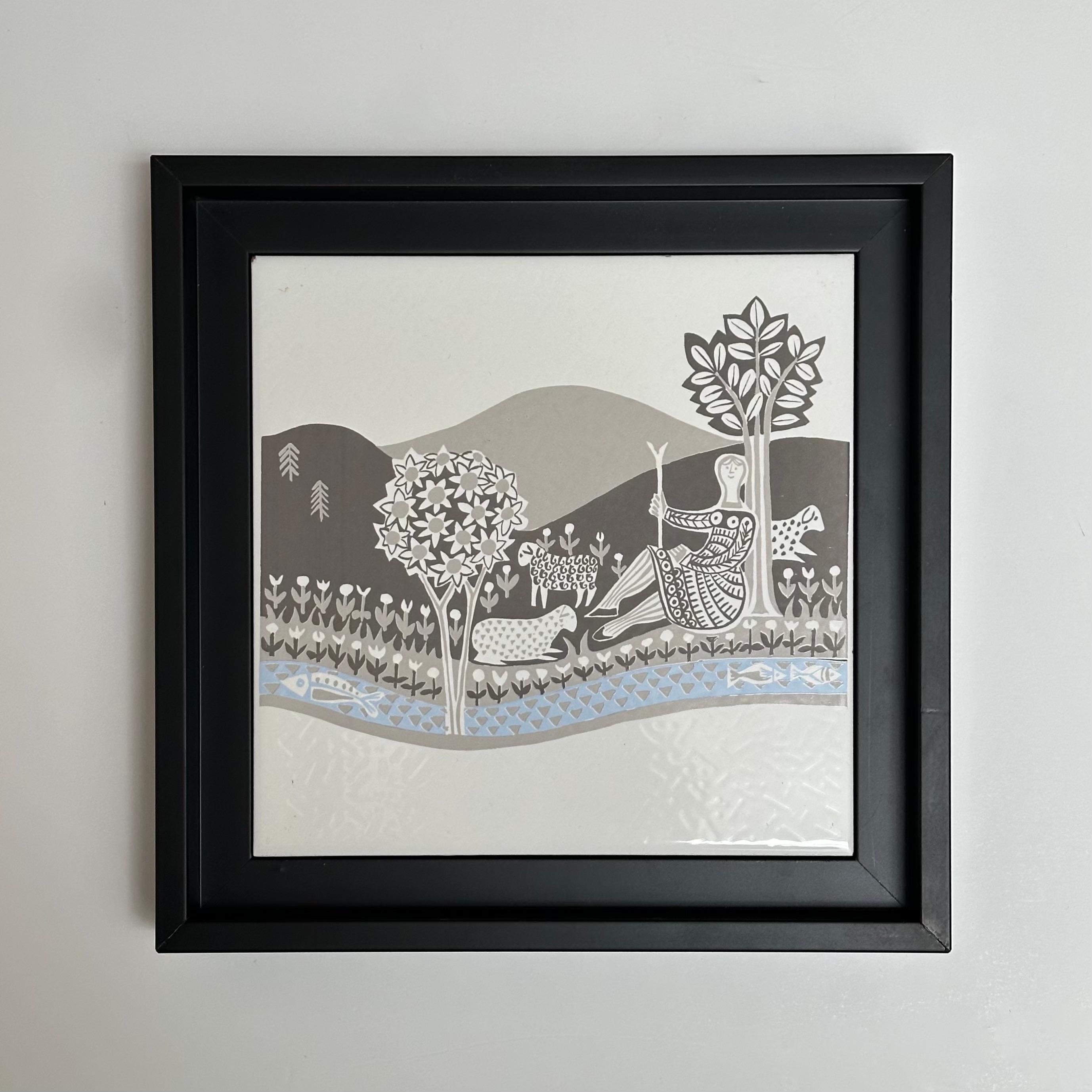 Piastrella Art Decor, Roger Capron per Marazzi, Italia, C.C. 1980 in vendita 2
