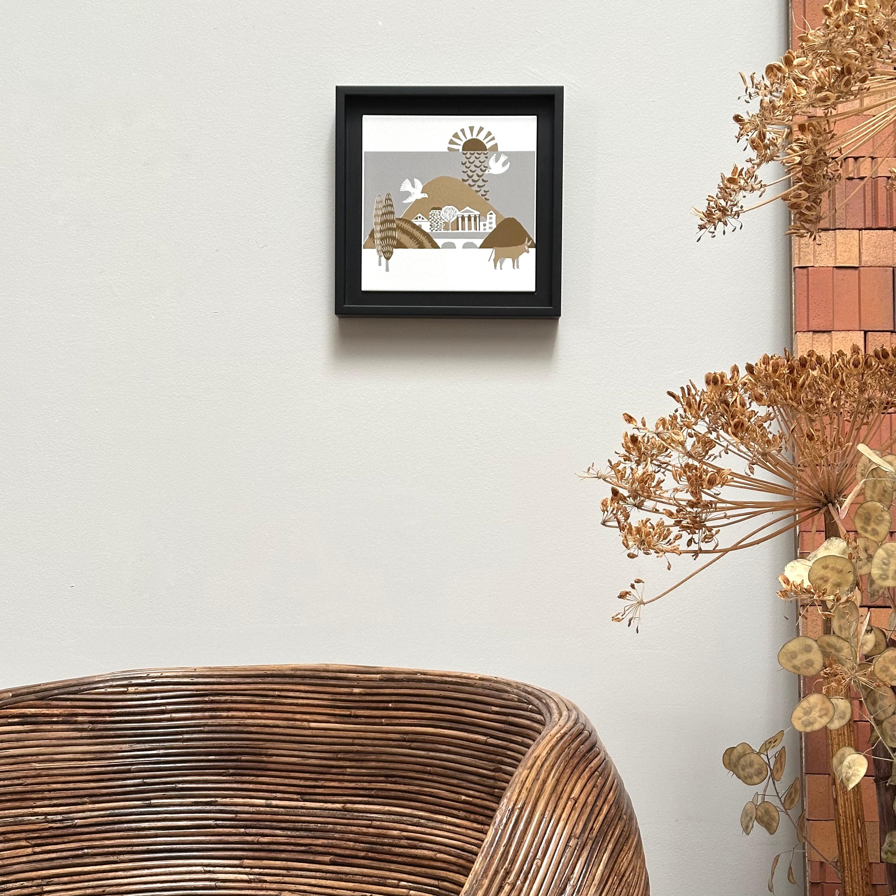 Piastrella Art Decor, Roger Capron per Marazzi, Italia, C.C. 1980 in vendita 5