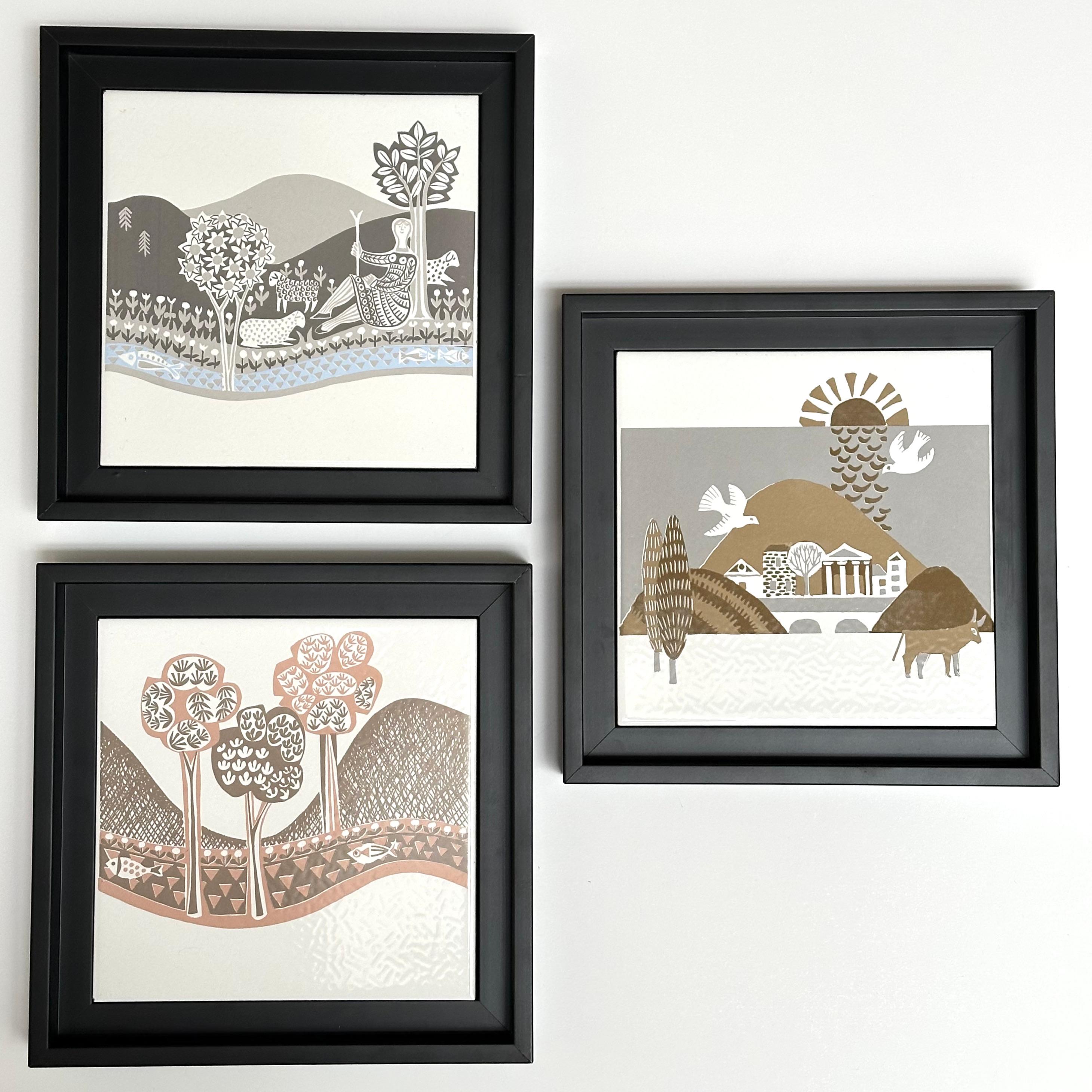 Piastrella Art Decor, Roger Capron per Marazzi, Italia, C.C. 1980 in vendita 7