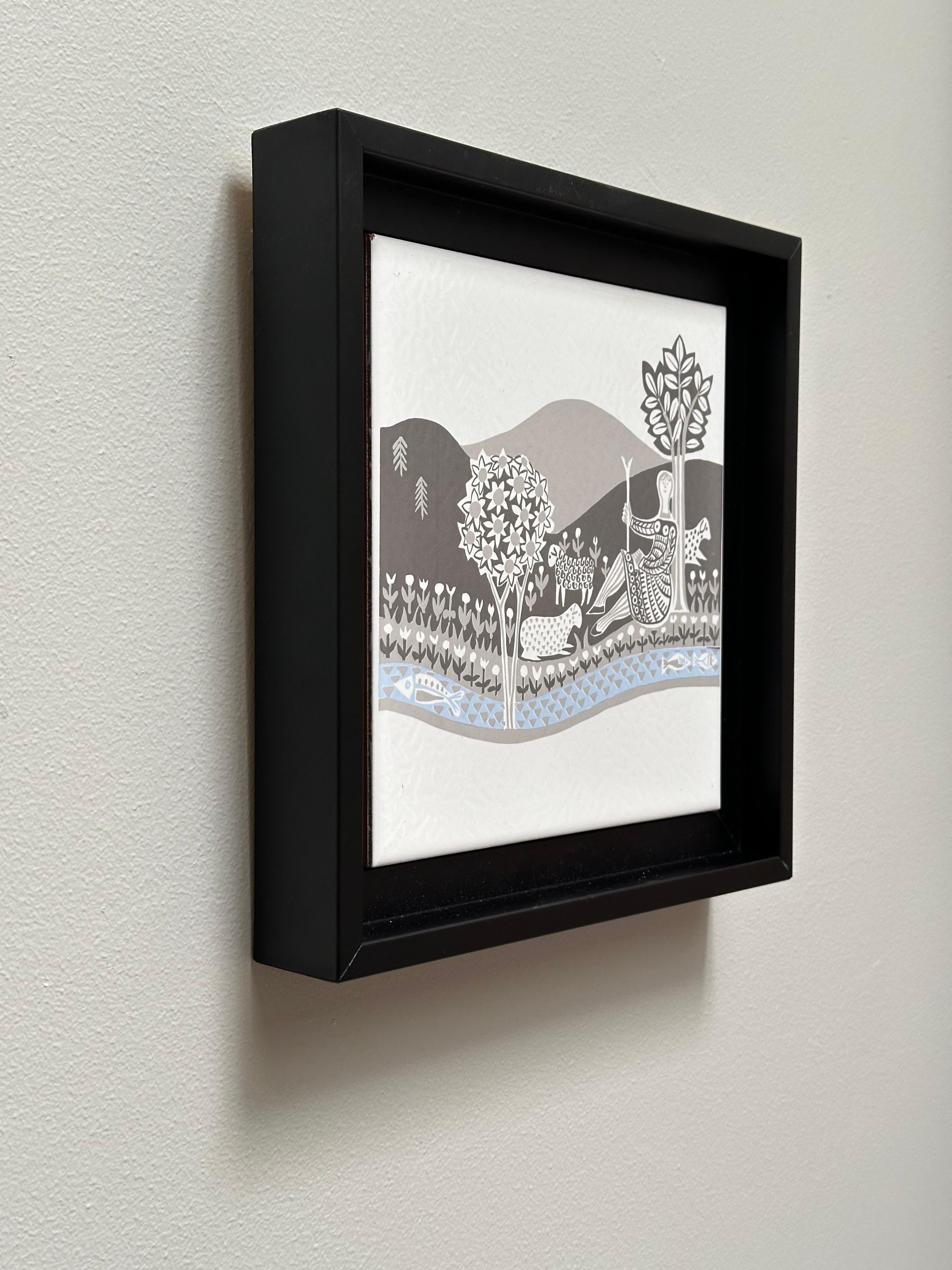 Italiano Piastrella Art Decor, Roger Capron per Marazzi, Italia, C.C. 1980 in vendita