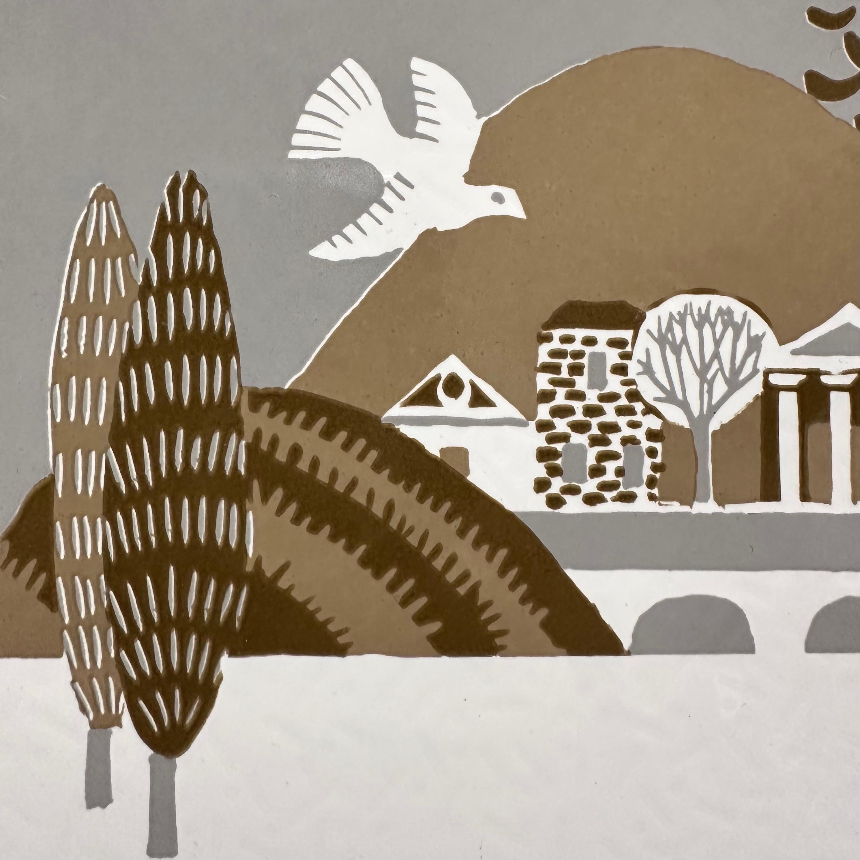 Piastrella Art Decor, Roger Capron per Marazzi, Italia, C.C. 1980 In condizioni buone in vendita a St Ouen, FR