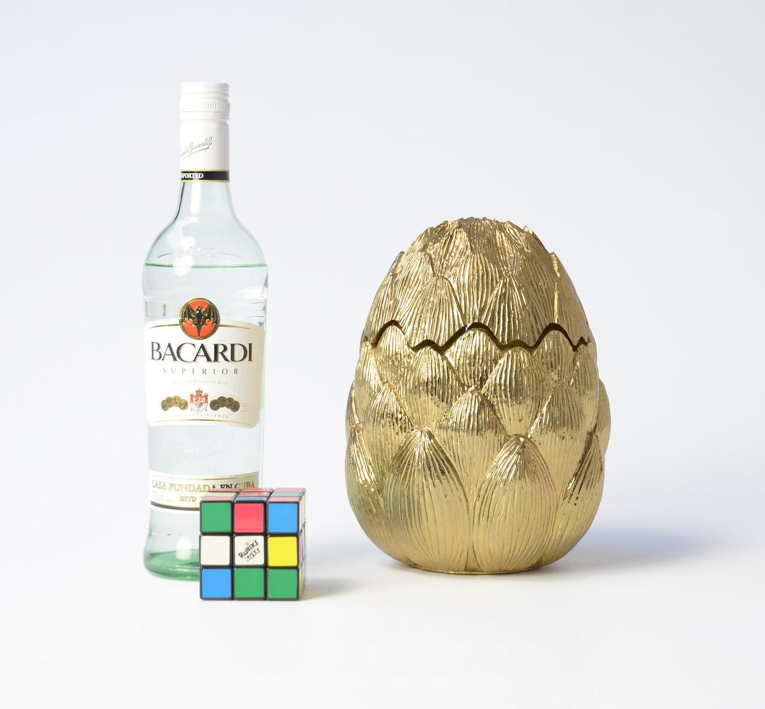 Swiss Decorative Artichoke Ice Bucket by Freddo Therm, 1970s