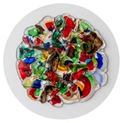 Decorative artwork in Murano glass, limited edition, one of a kind